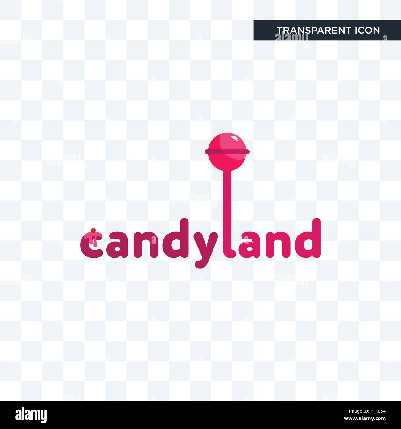 candyland vector icon isolated on transparent background, candyland logo  concept Stock Vector Image & Art - Alamy