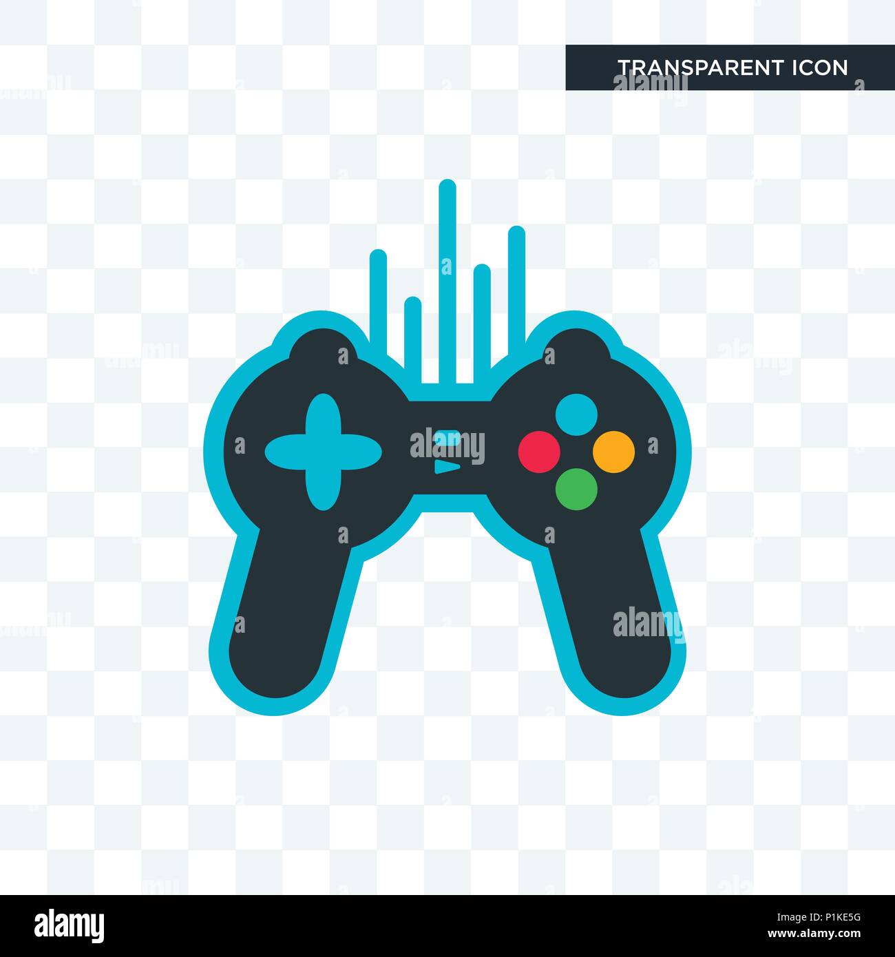 free gaming vector icon isolated on transparent background, free gaming logo  concept Stock Vector Image & Art - Alamy