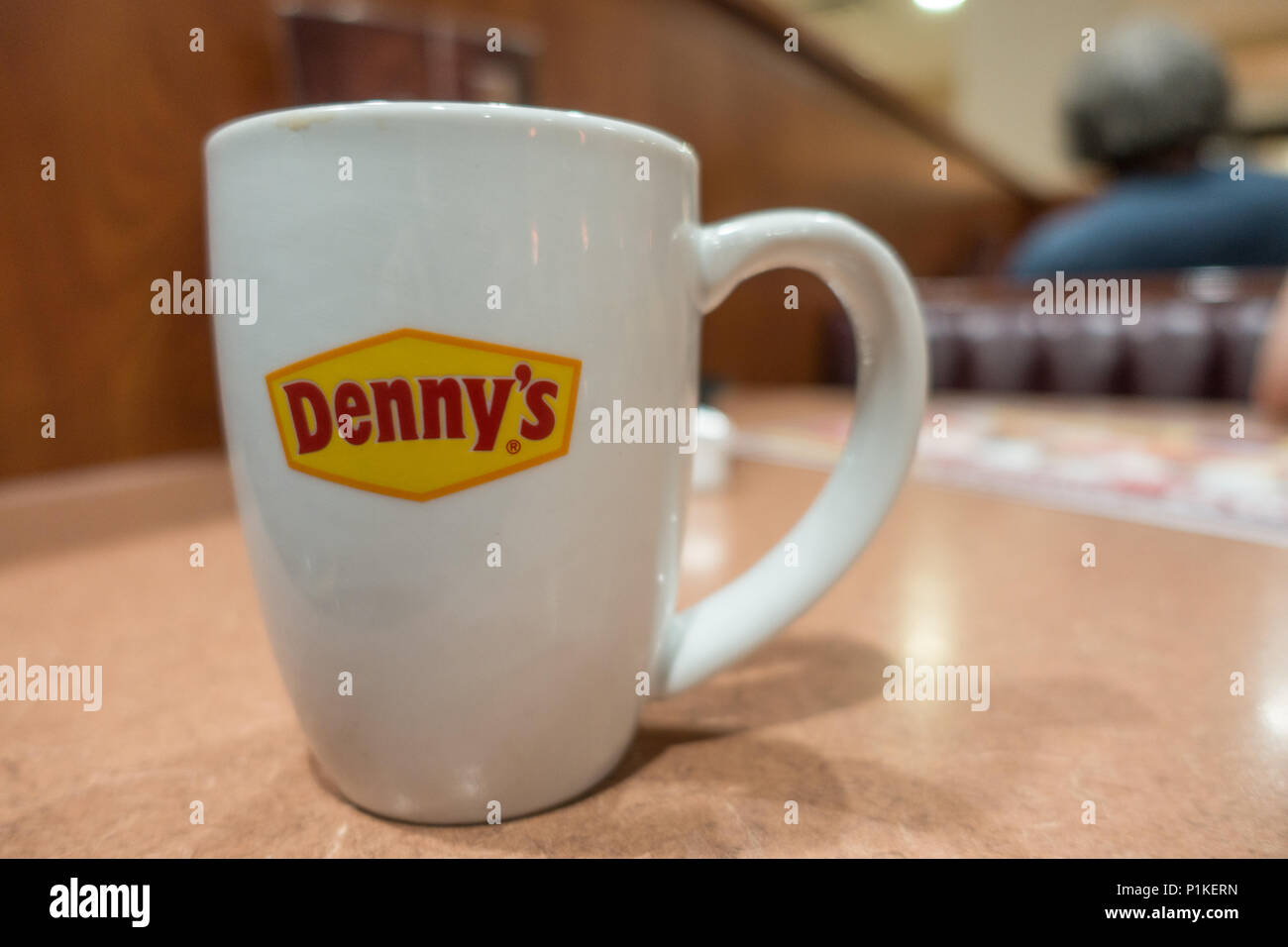 Denny's diner coffee cup Stock Photo Alamy