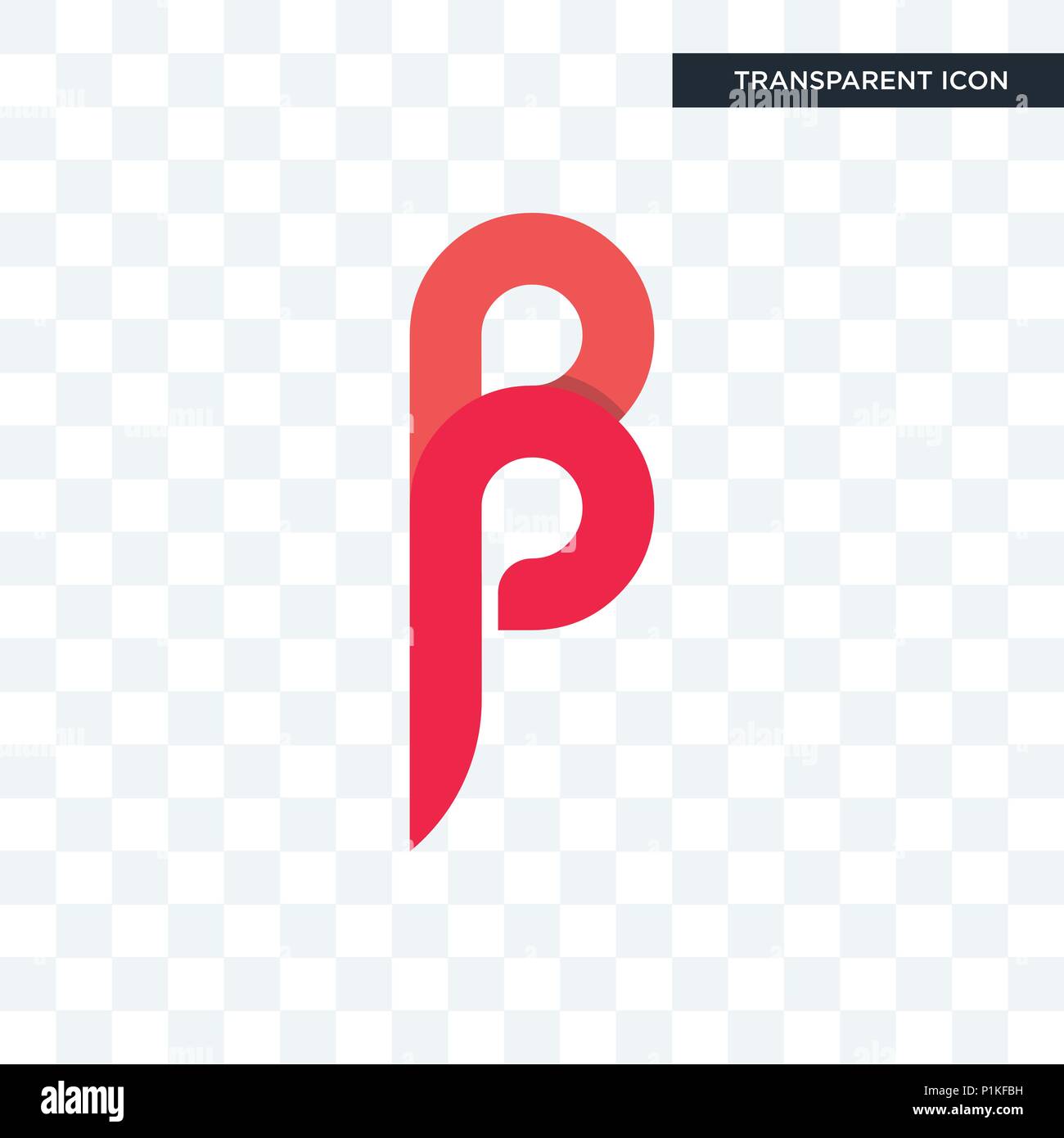 vector icon isolated on transparent background,  logo concept Stock Vector