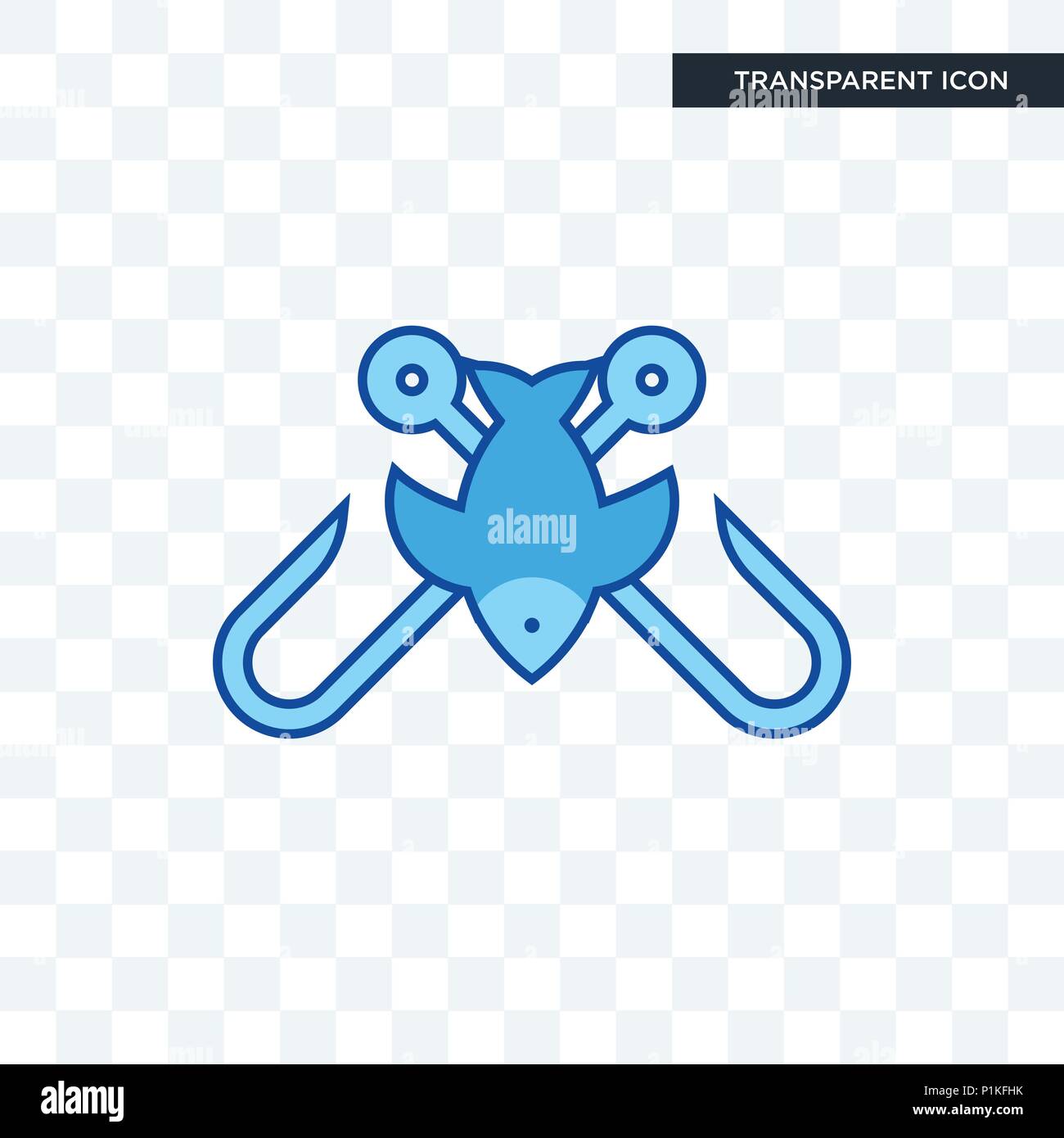 fishing tournament vector icon isolated on transparent background, fishing  tournament logo concept Stock Vector Image & Art - Alamy