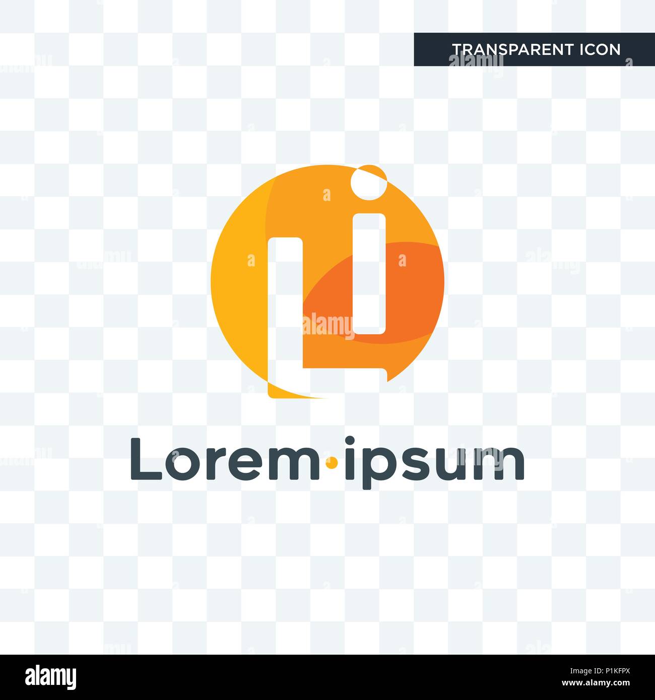 vector icon isolated on transparent background, logo concept Stock ...
