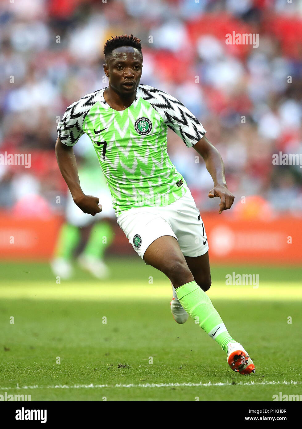 Ahmed Musa, Nigeria Stock Photo