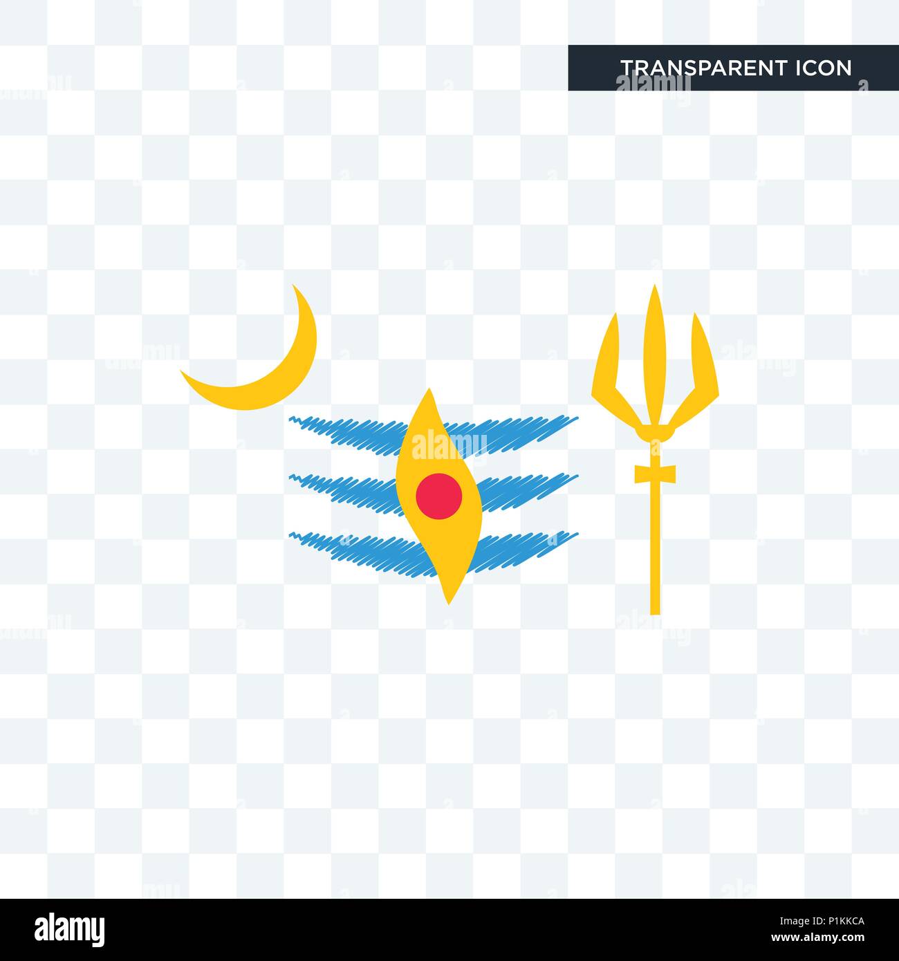 mahadev vector icon isolated on transparent background, mahadev logo  concept Stock Vector Image & Art - Alamy