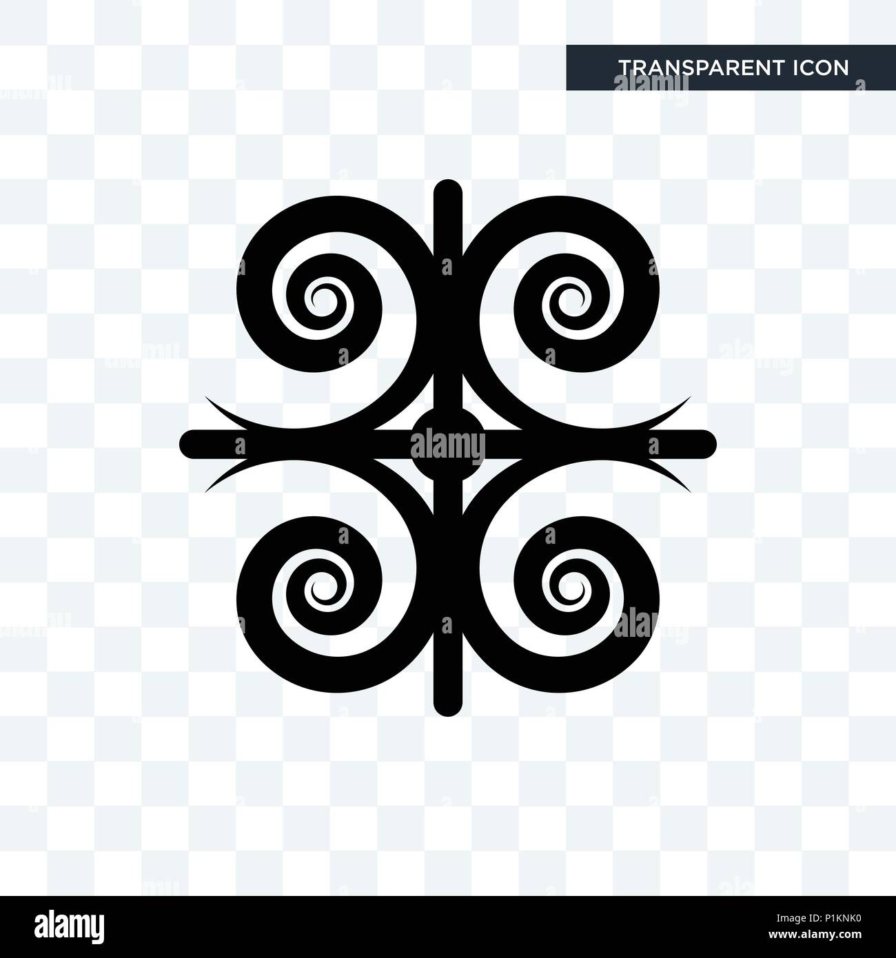vector icon isolated on transparent background,  logo concept Stock Vector