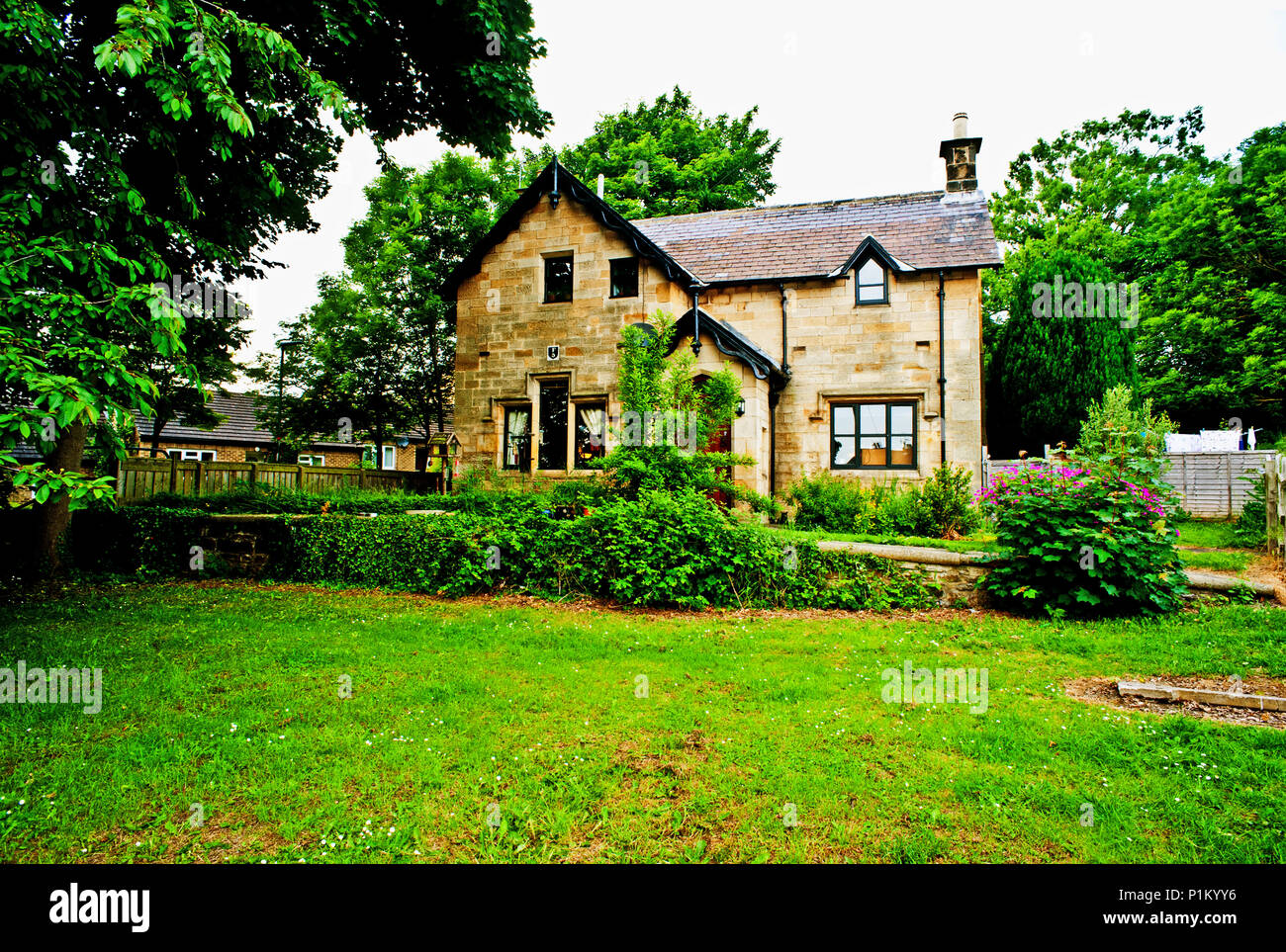 Ex Railway station at Gainford, County Durham, England Stock Photo Alamy