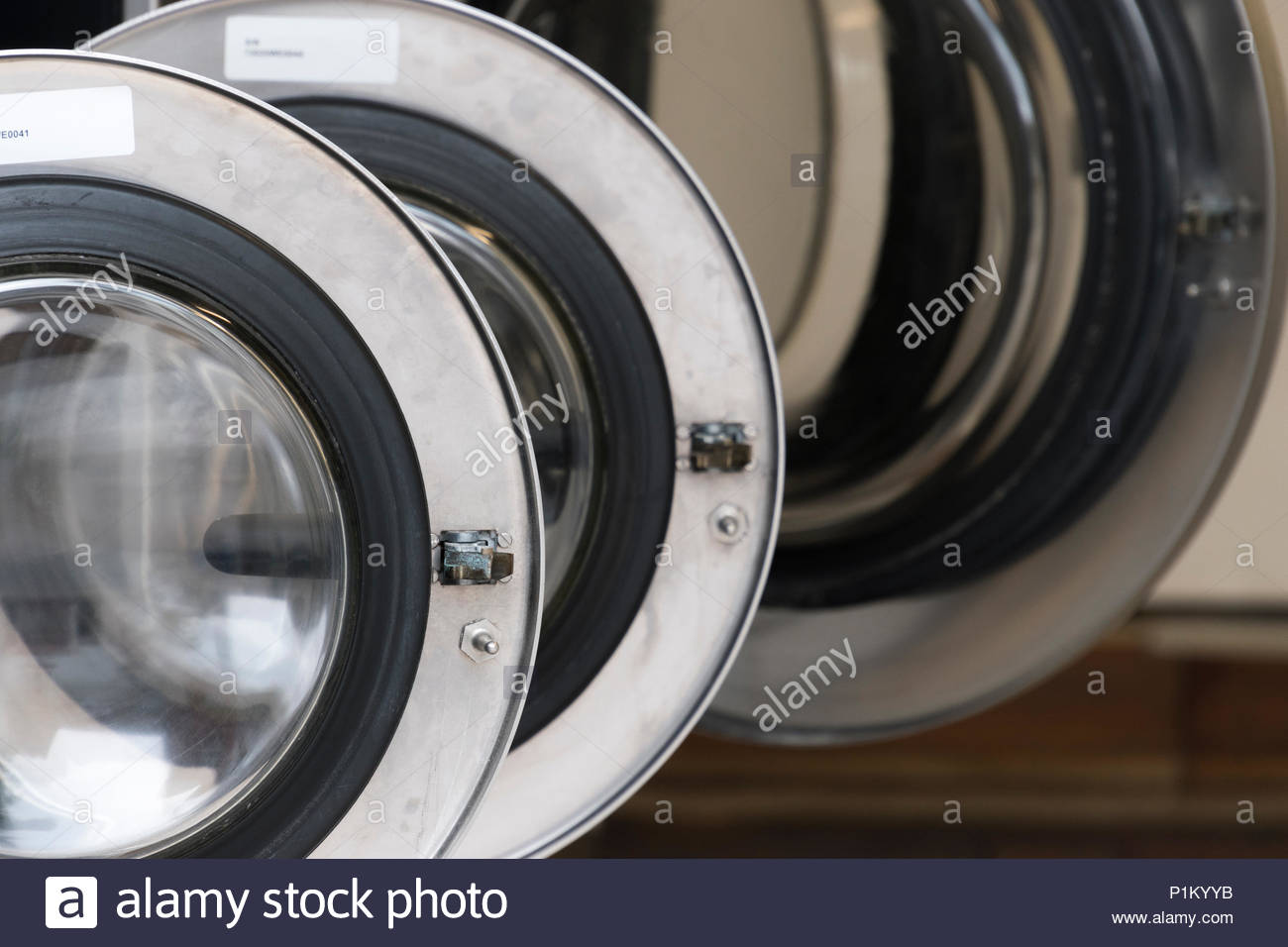 Washing Machine Doors Stock Photos & Washing Machine Doors Stock Images
