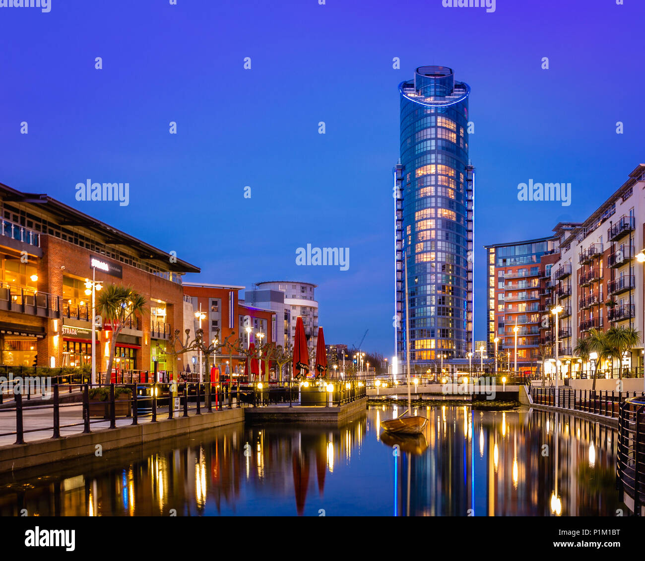 The "Lipstick Building", Gunwharf Quays, Portsmouth Photo Taken By