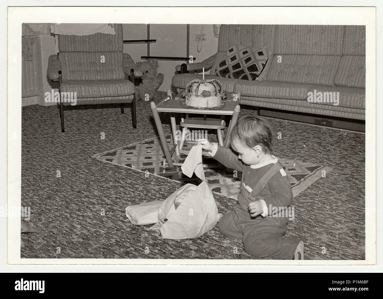 THE CZECHOSLOVAK SOCIALIST REPUBLIC - CIRCA 1970s: Retro photo shows