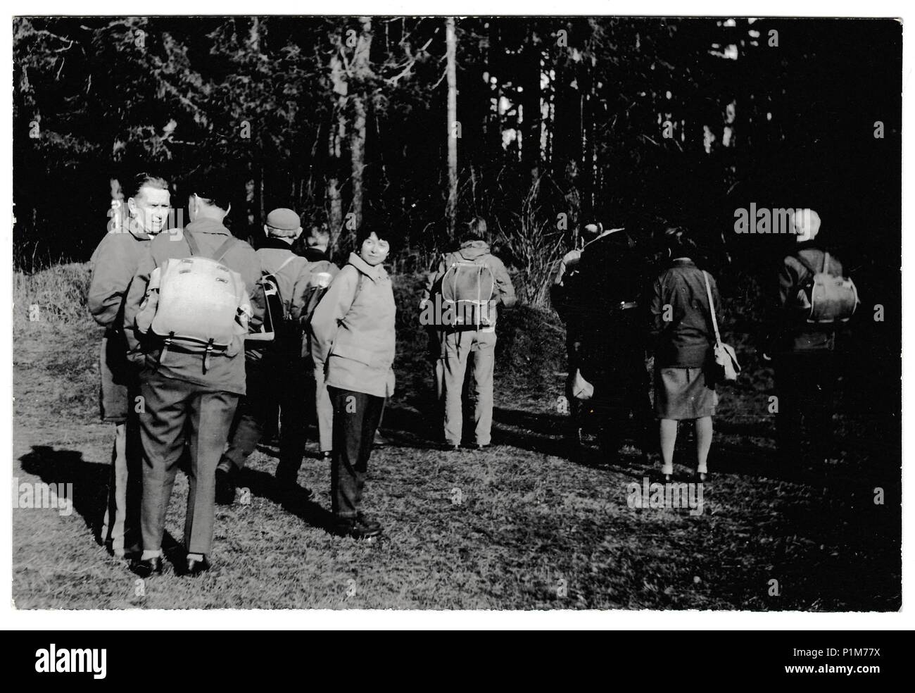1950s Hiker High Resolution Stock Photography and Images - Alamy