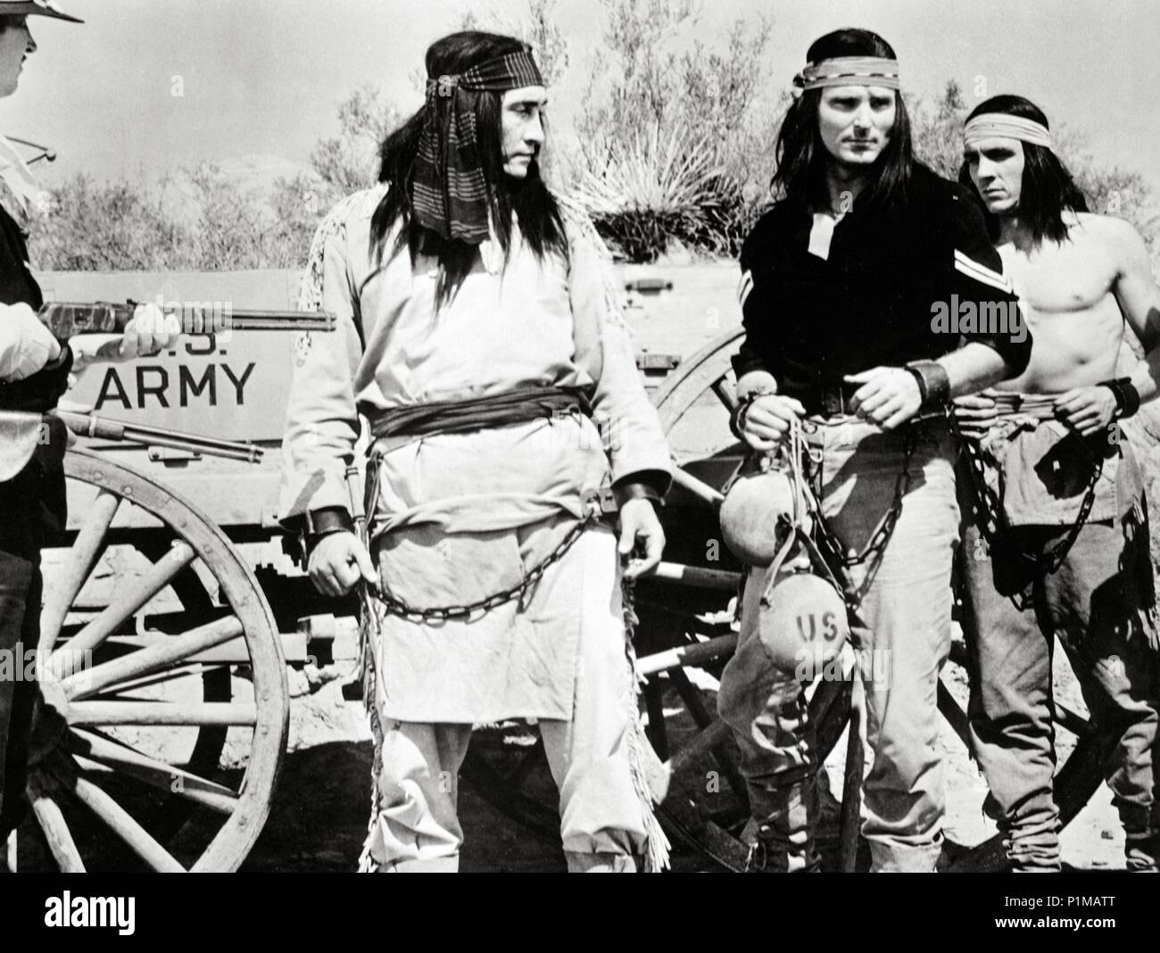 Original Film Title: APACHE WARRIOR.  English Title: APACHE WARRIOR.  Film Director: ELMO WILLIAMS.  Year: 1957. Credit: REGAL FILMS INC / Album Stock Photo