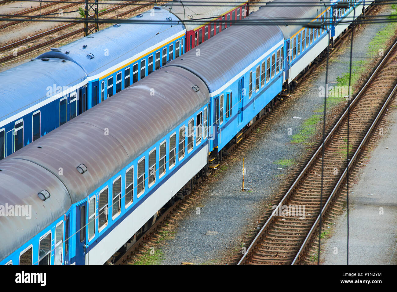 Top train departure from station hi-res stock photography and images ...