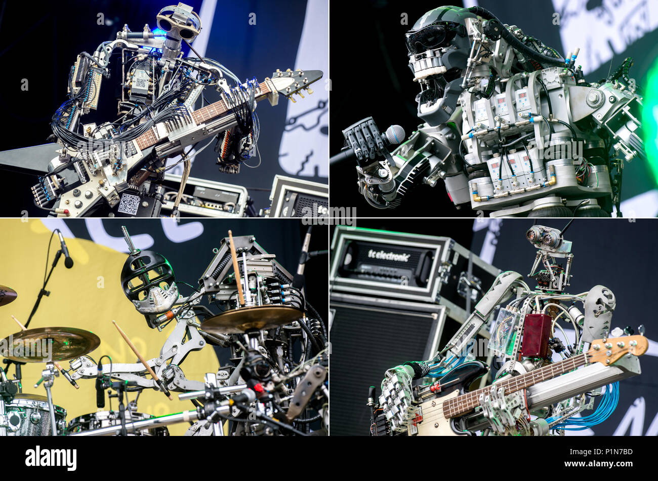 Robot band hi-res stock photography and images - Alamy