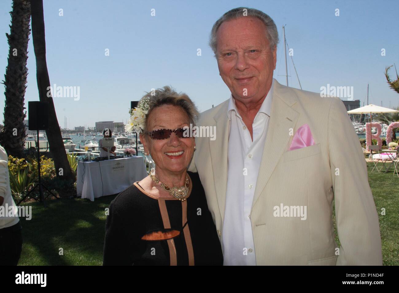 Hollywood, California, USA. 11th June, 2018. I15991CHW.BODVAR - House Of Roses Celebrates Official National RosÅ½ Day By Bodvar . Marina del Rey Hotel, Marina del Rey, California, USA.06/09/2018.KERSTIN ALM AND LARS ROOS . © Clinton H.Wallace/Photomundo International/ Photos Inc Credit: Clinton Wallace/Globe Photos/ZUMA Wire/Alamy Live News Stock Photo