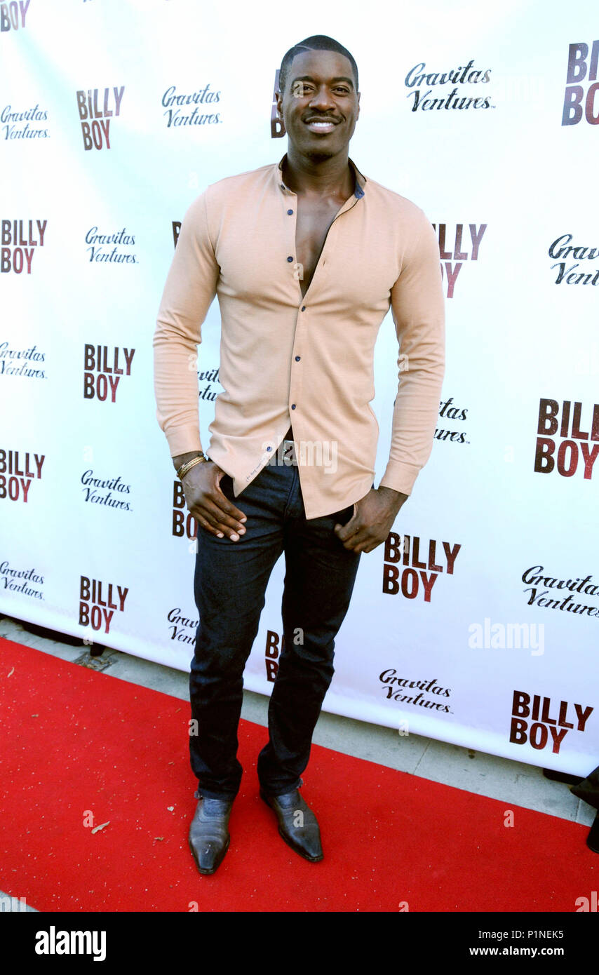 Beverly Hills, California, USA. 12th June, 2018. Actor Terell Carter attends the Los Angeles Premiere of 'Billy Boy' on June 12, 2018 at Laemmle Music Hall in Beverly Hills, California. Photo by Barry King/Alamy Live News Stock Photo