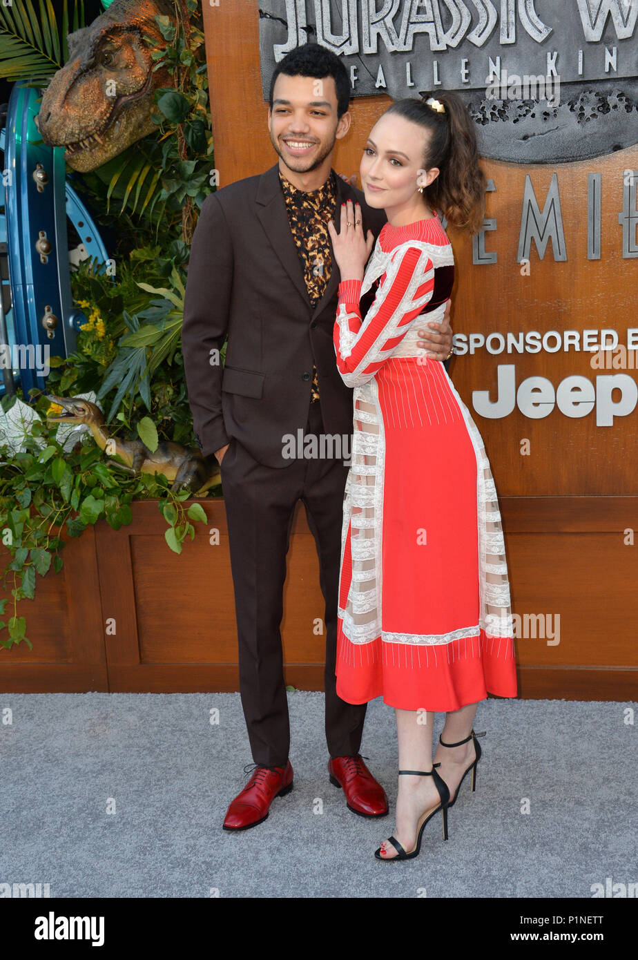 Los Angeles, California, USA. 12th June, 2018. Justice Smith
