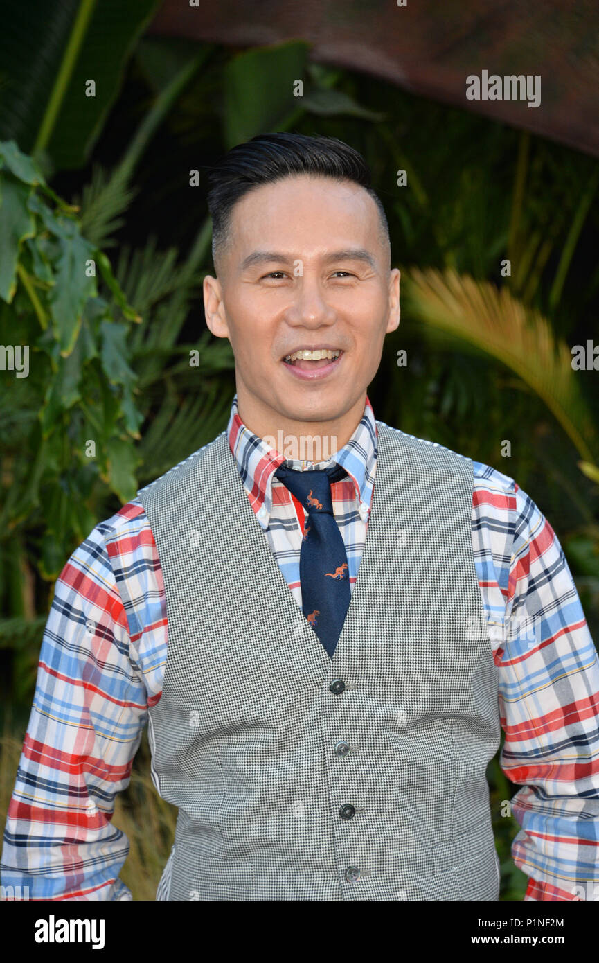 Los Angeles, California, USA. 12th June, 2018. BD Wong at the premiere for 'Jurassic World: Fallen Kingdom' at the Walt Disney Concert Hall Credit: Sarah Stewart/Alamy Live News Stock Photo
