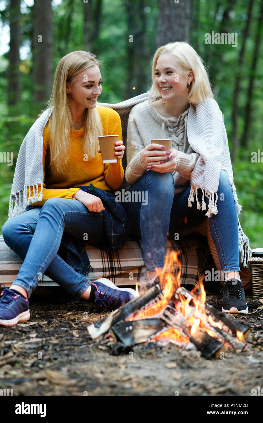 Women in the forest Stock Photo - Alamy