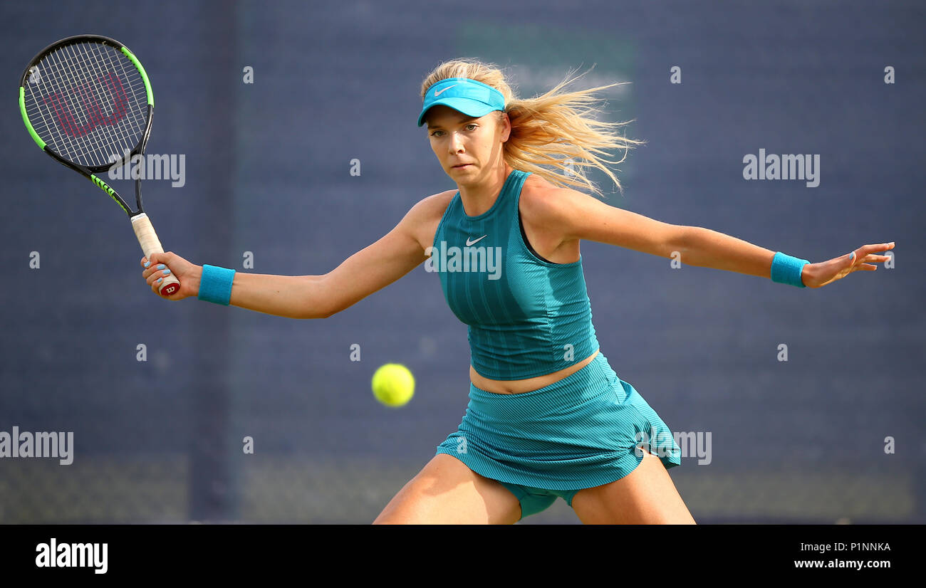 Great Britain's Katie Boulter during day two of the Nature Valley Open