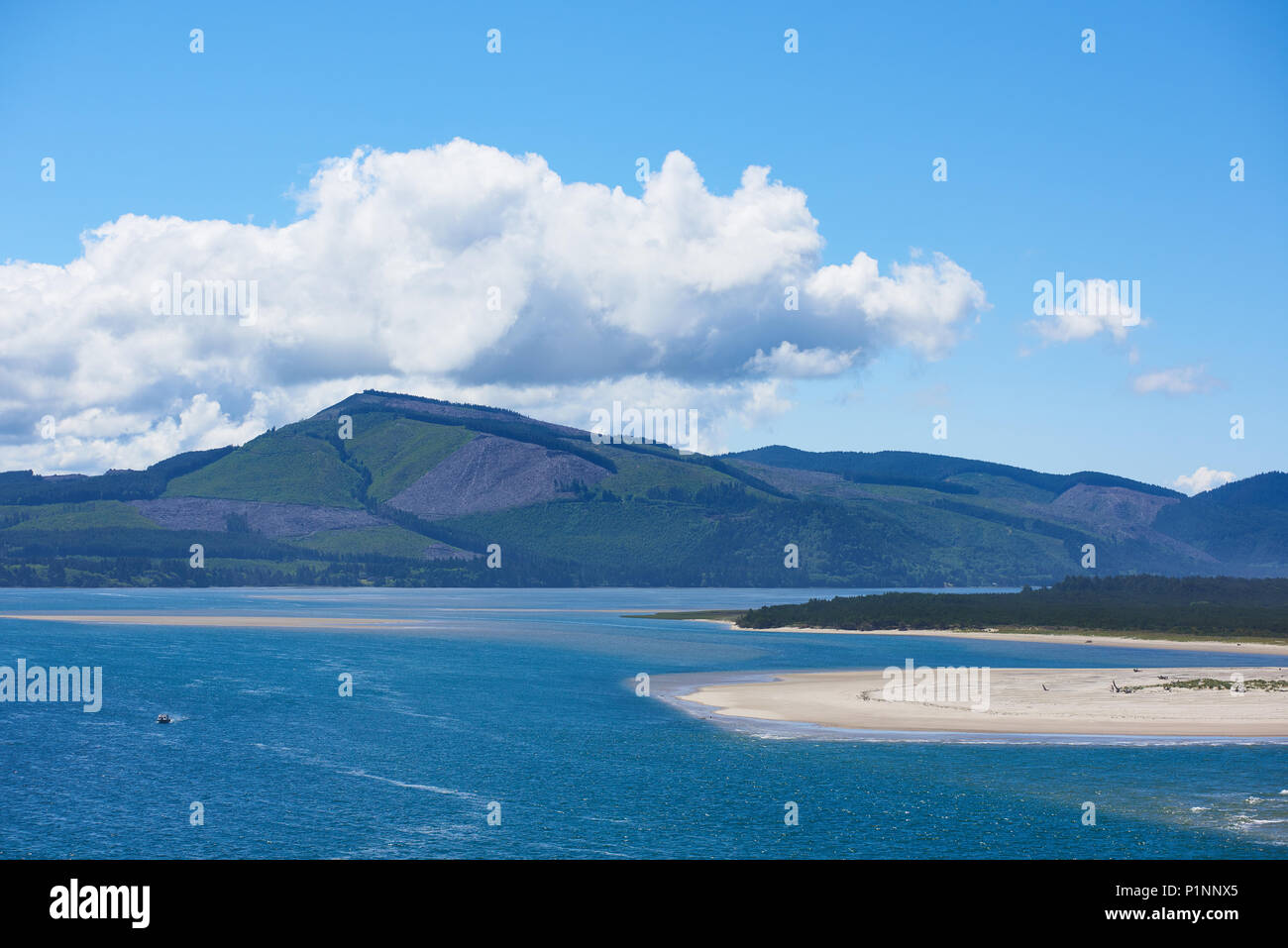 Netarts Bay, Tillamook County, Oregon Stock Photo Alamy