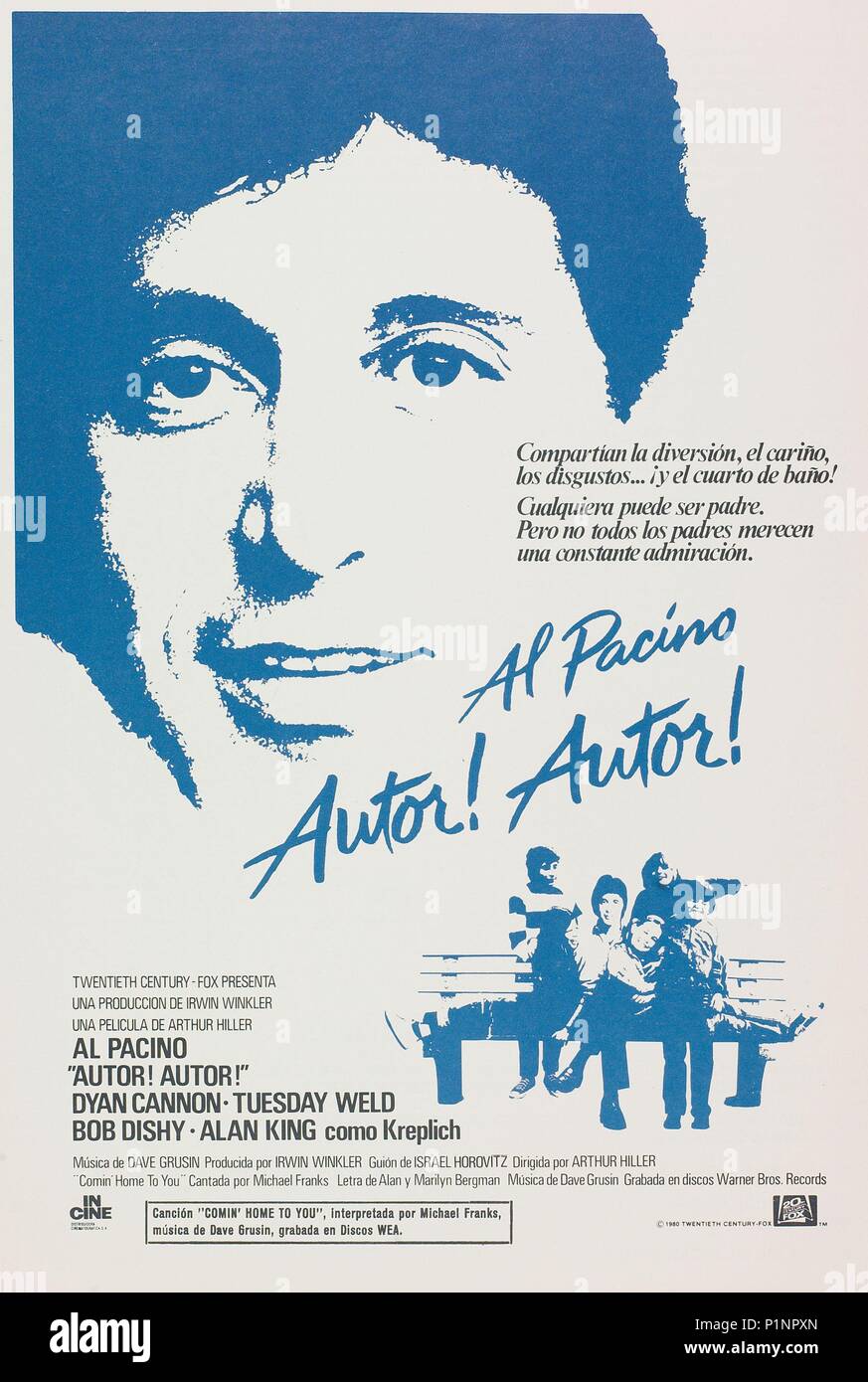 Original Film Title: AUTHOR! AUTHOR!.  English Title: AUTHOR! AUTHOR!.  Film Director: ARTHUR HILLER.  Year: 1982. Credit: 20TH CENTURY FOX / Album Stock Photo