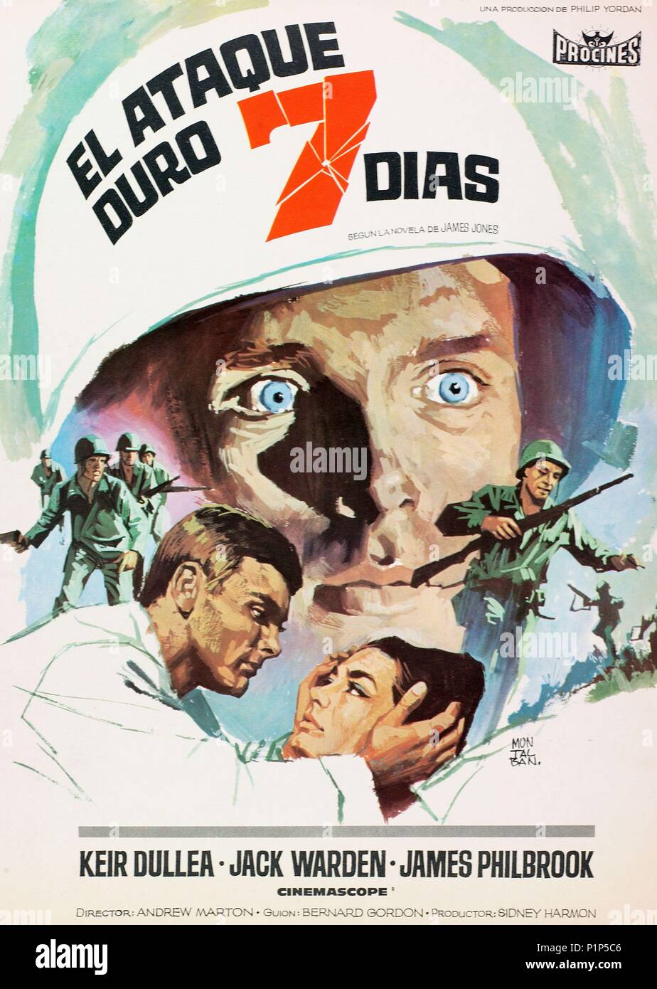 Original Film Title: THE THIN RED LINE. English Title: THE THIN RED LINE.  Film Director: ANDREW MARTON. Year: 1964. Credit: SECURITY PICTURES, INC. /  Album Stock Photo - Alamy