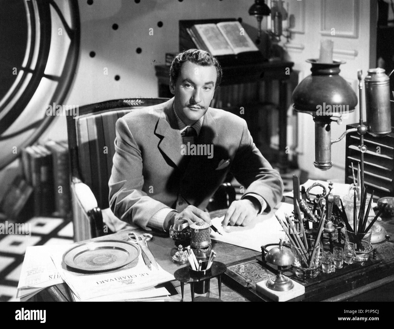 Original Film Title: THE PRIVATE AFFAIRS OF BEL AMI.  English Title: THE PRIVATE AFFAIRS OF BEL AMI.  Film Director: ALBERT LEWIN.  Year: 1947.  Stars: GEORGE SANDERS. Credit: UNITED ARTISTS / Album Stock Photo