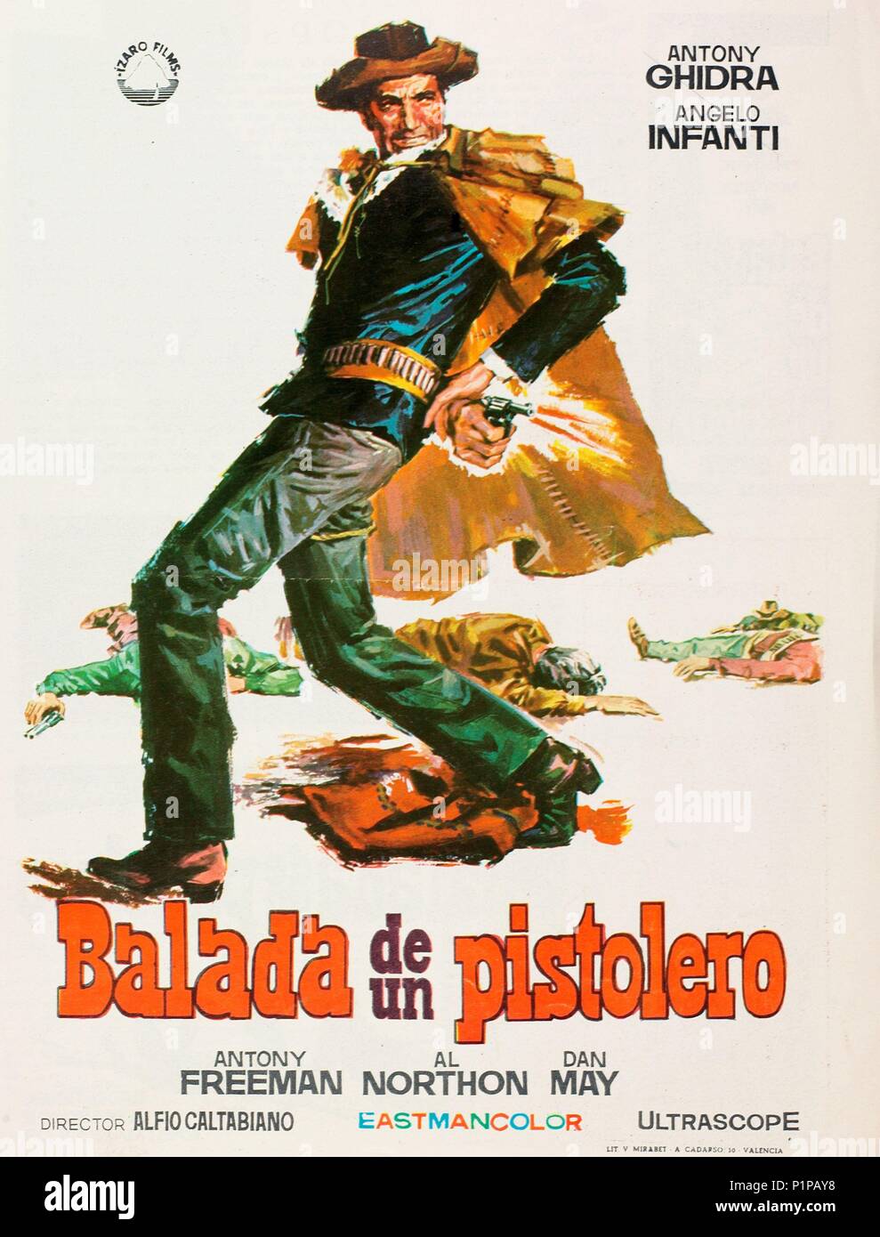 Original Film Title: BALLATA PER UN PISTOLERO. English Title: BALLATA PER UN  PISTOLERO. Film Director: ALFIO CALTABIANO. Year: 1967 Stock Photo - Alamy