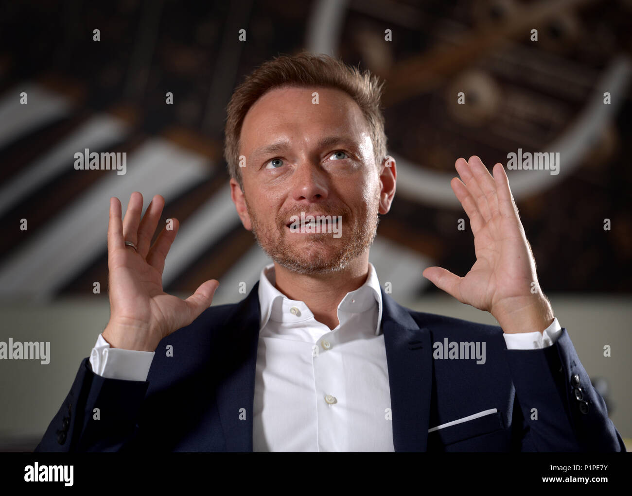 Berlin, Germany, Christian Lindner, Federal President of the FDP Stock Photo