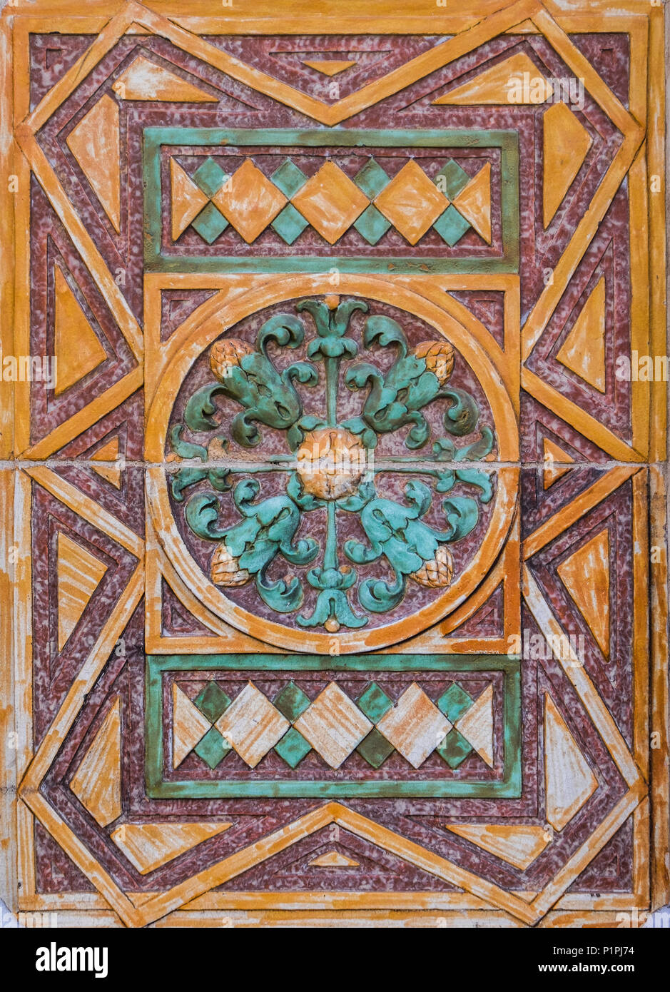 Retro tile hi-res stock photography and images - Alamy
