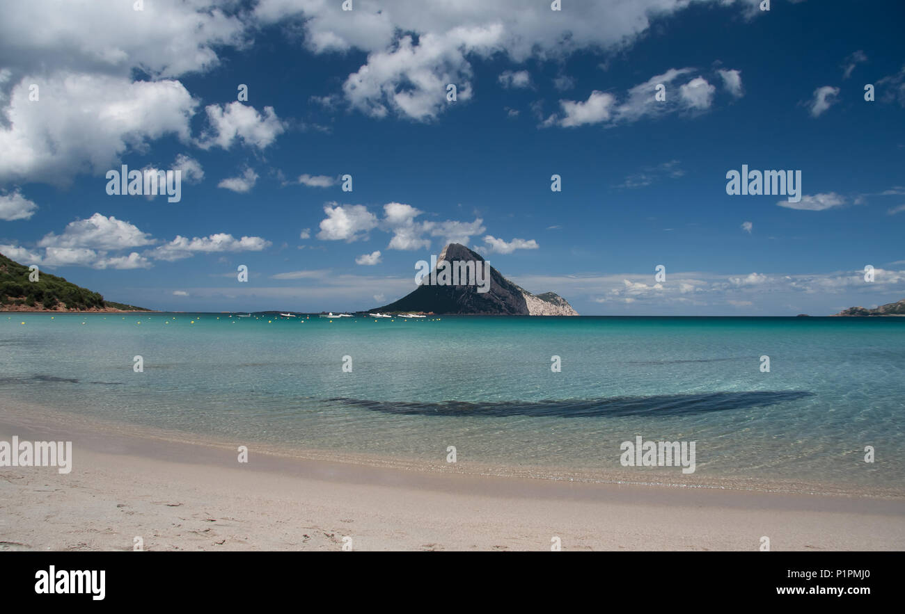 Porto Taverna beach, Sardinia Stock Photo