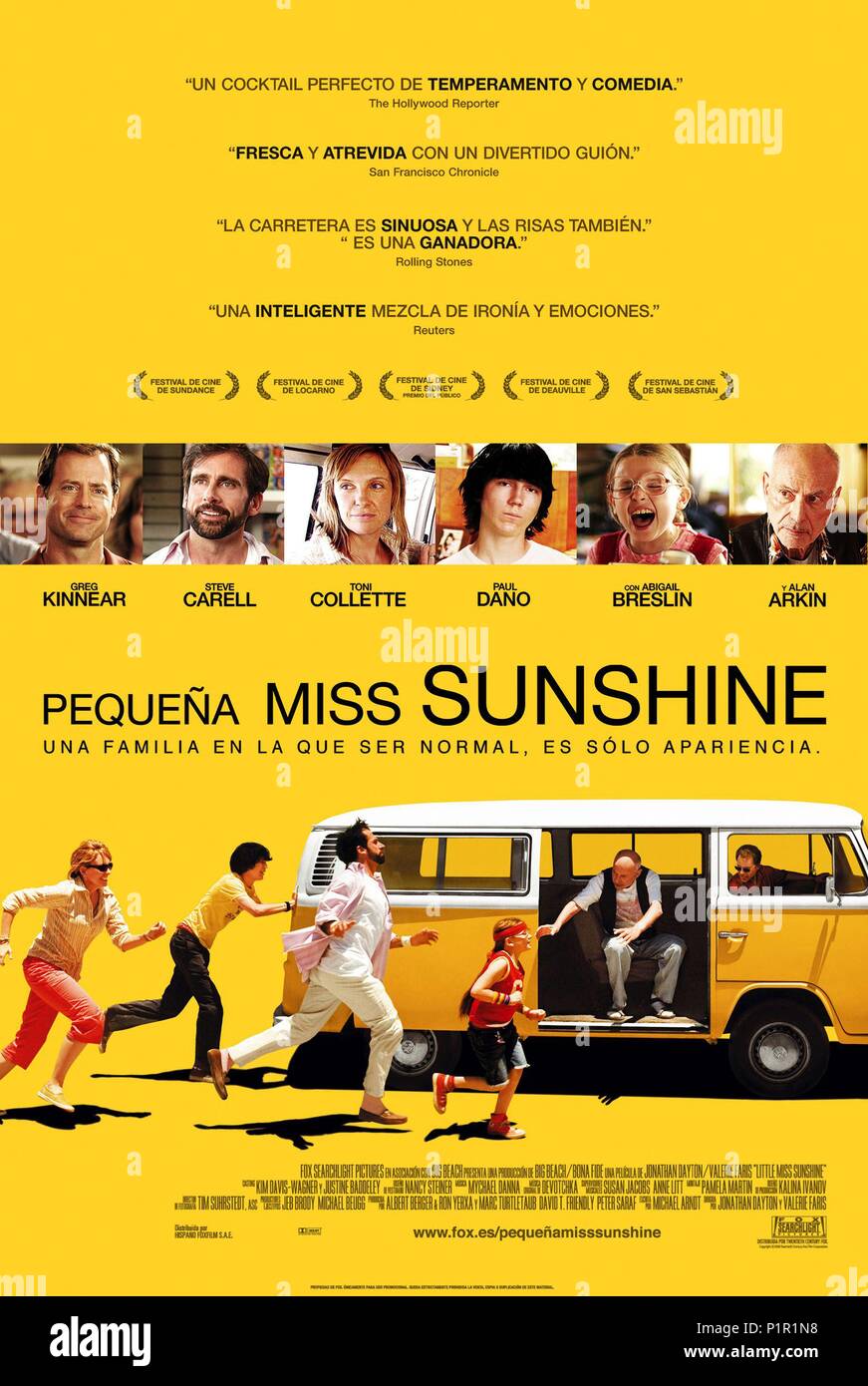 Little Miss Sunshine" Poster Stock Photo - Alamy