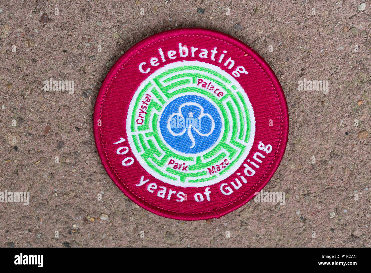 girlguiding chinese new year badge