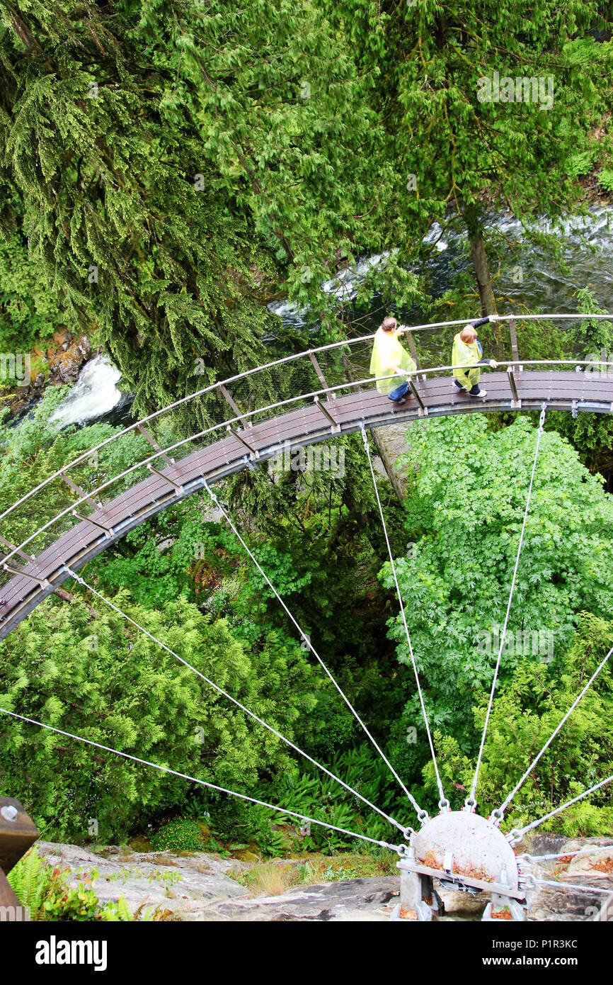 Cliff walk capilano suspension bridge park vancouver canada hires