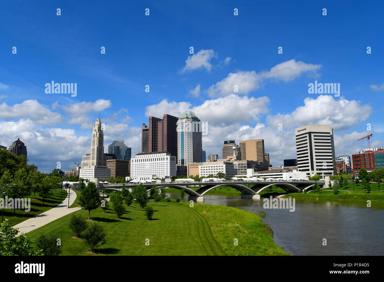 Columbus ohio skyline hi-res stock photography and images - Alamy