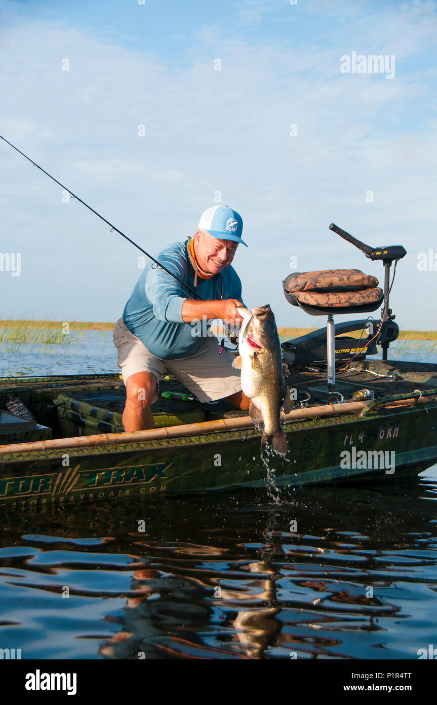 Lake Okeechobee is one of the top largemouth bass lakes in the U.S