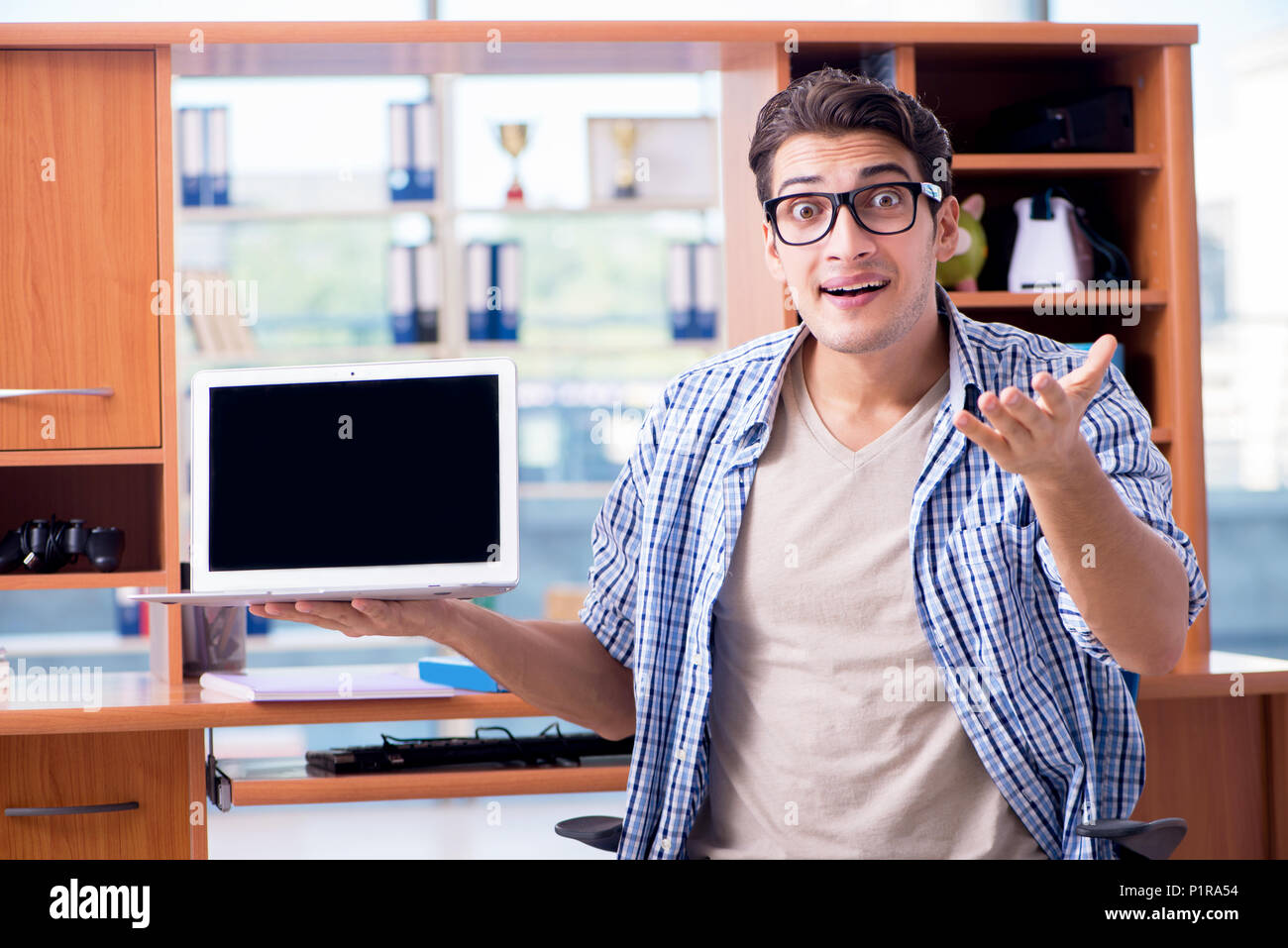 Student studying at home preparing for exam Stock Photo - Alamy
