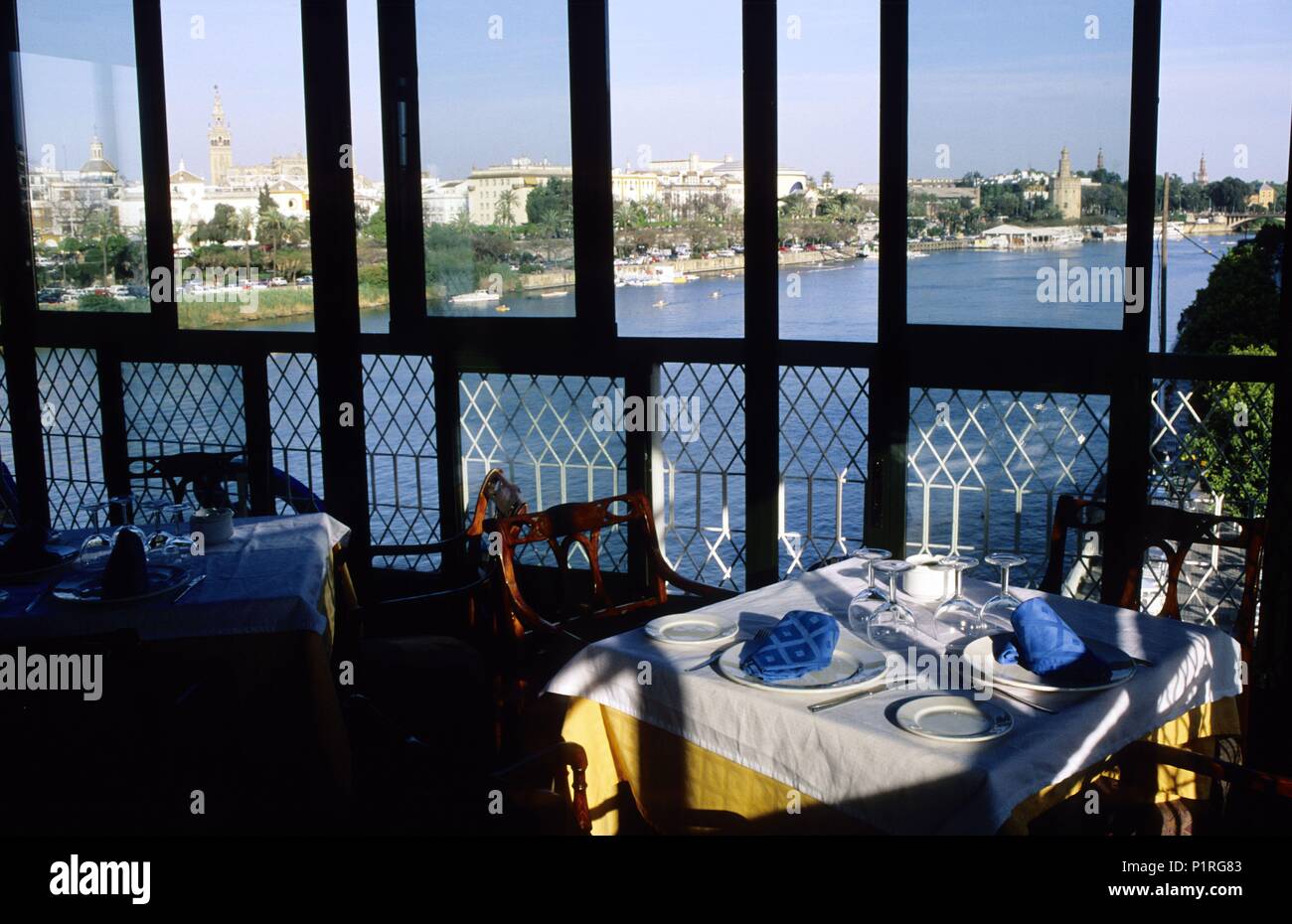 Triana seville restaurants hi-res stock photography and images - Alamy