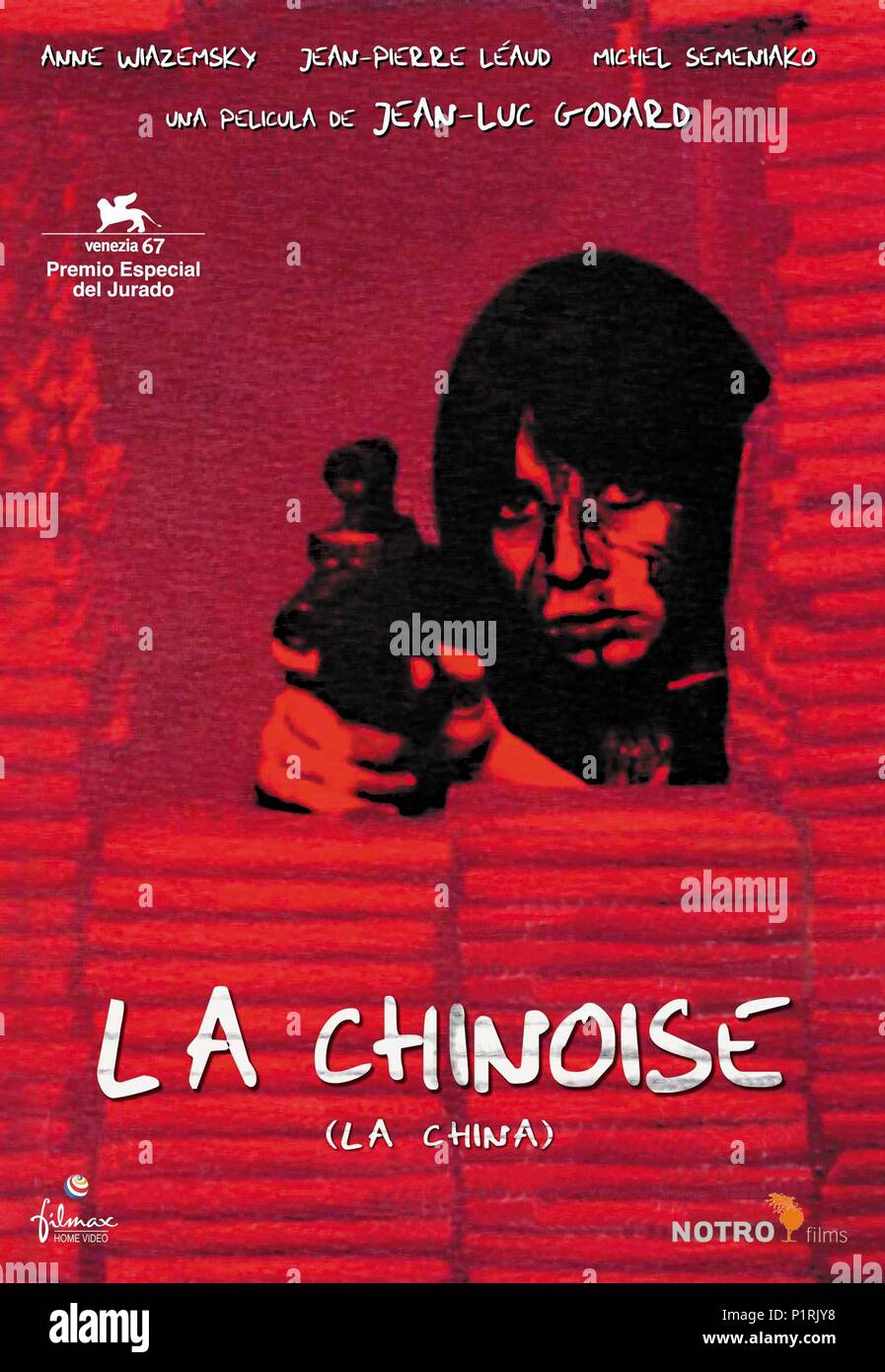 Original Film Title: CHINOISE, LA. English Title: CHINOISE, LA. Film  Director: JEAN-LUC GODARD. Year: 1967. Credit:  GUEVILLE/PARC/SIMAR/ANOUCHKA/ATHOS / Album Stock Photo - Alamy