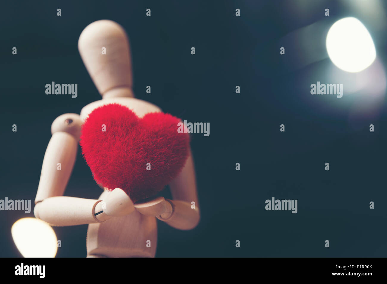 Valentines Day background with hearts Stock Photo - Alamy