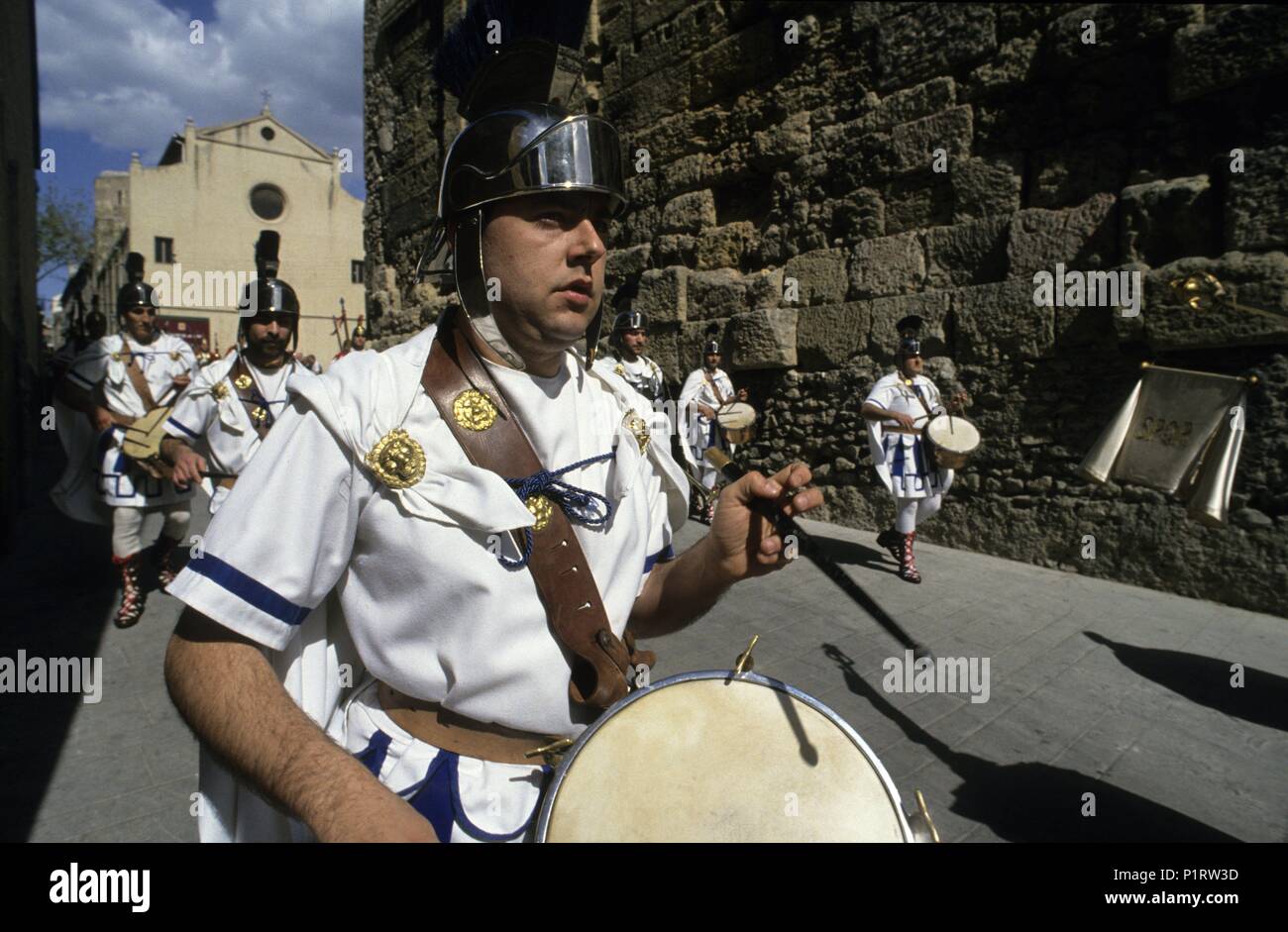 Holy Week In Rome Holy week; romans parade Stock Photo - Alamy