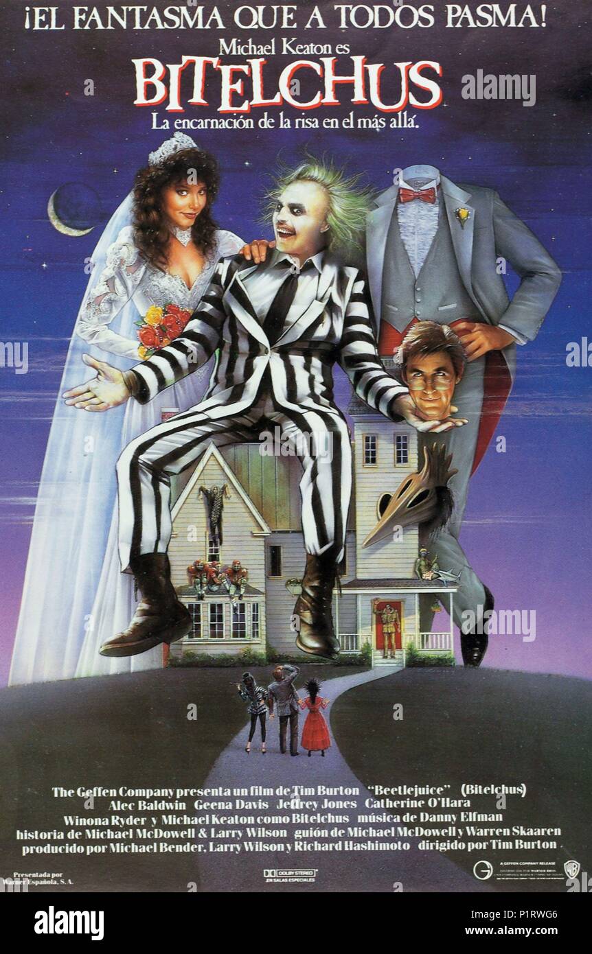 Original Film Title BEETLEJUICE. English Title BEETLEJUICE. Film