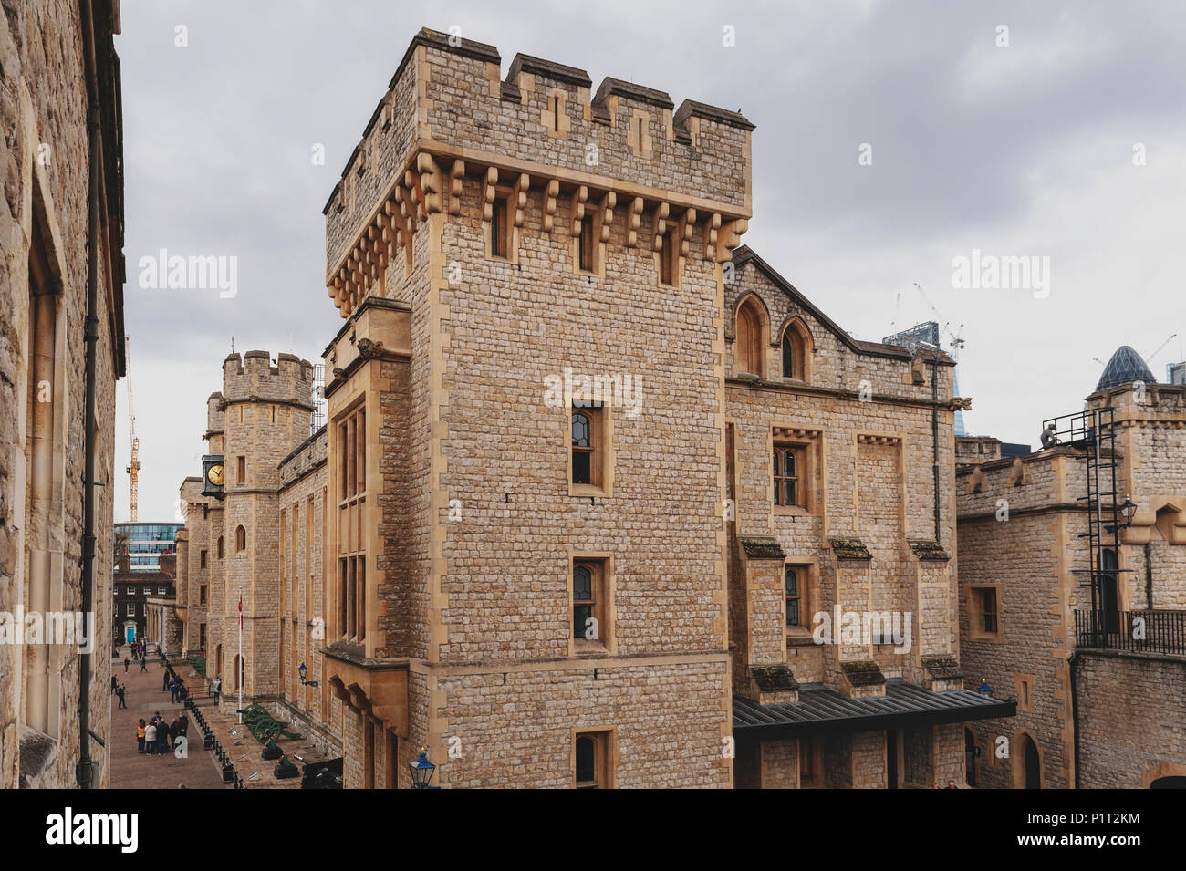 Waterloo Block building, venue for the Crown Jewels Exhibition, located ...