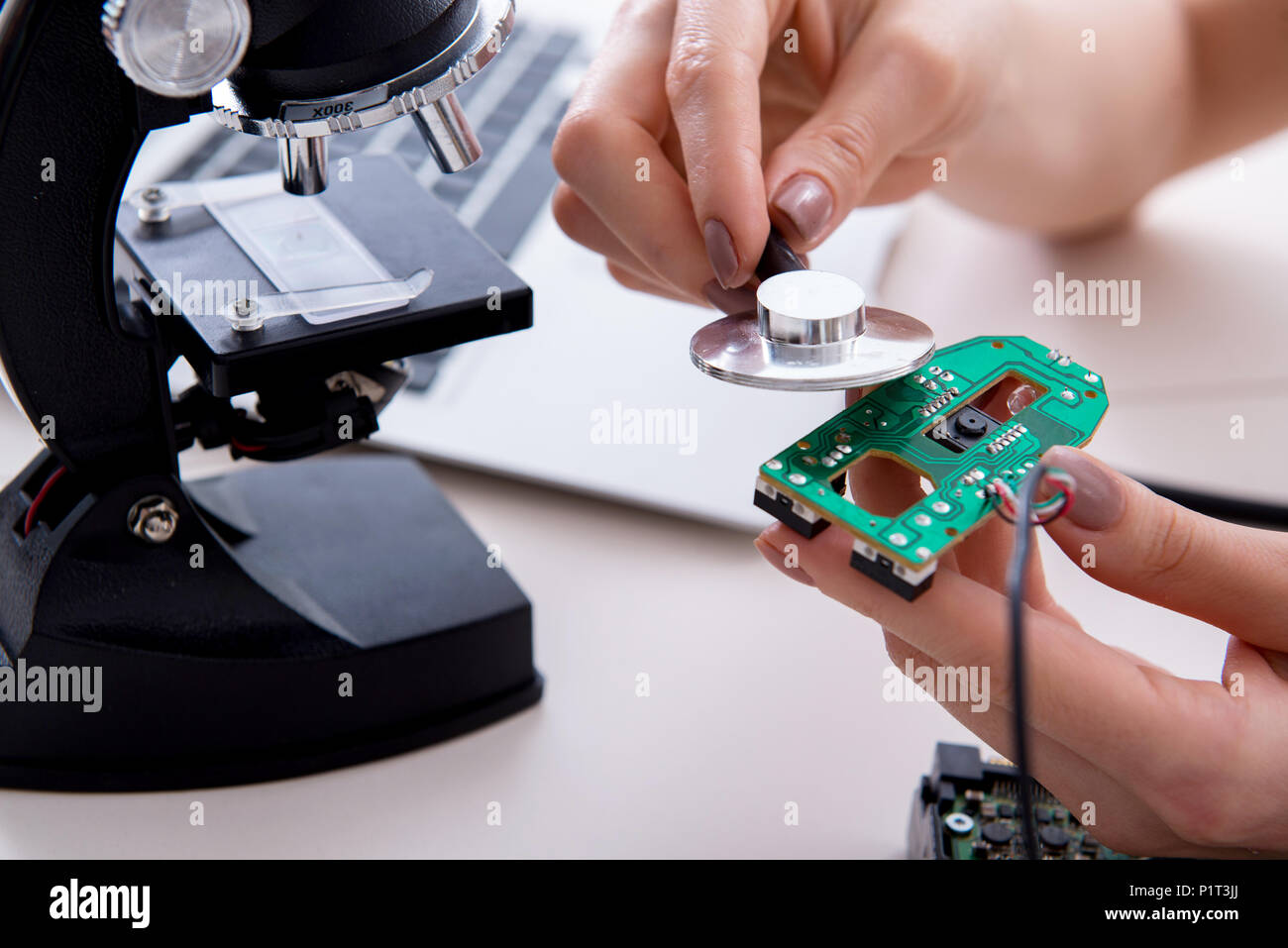 Computer processor defect hi-res stock photography and images - Alamy