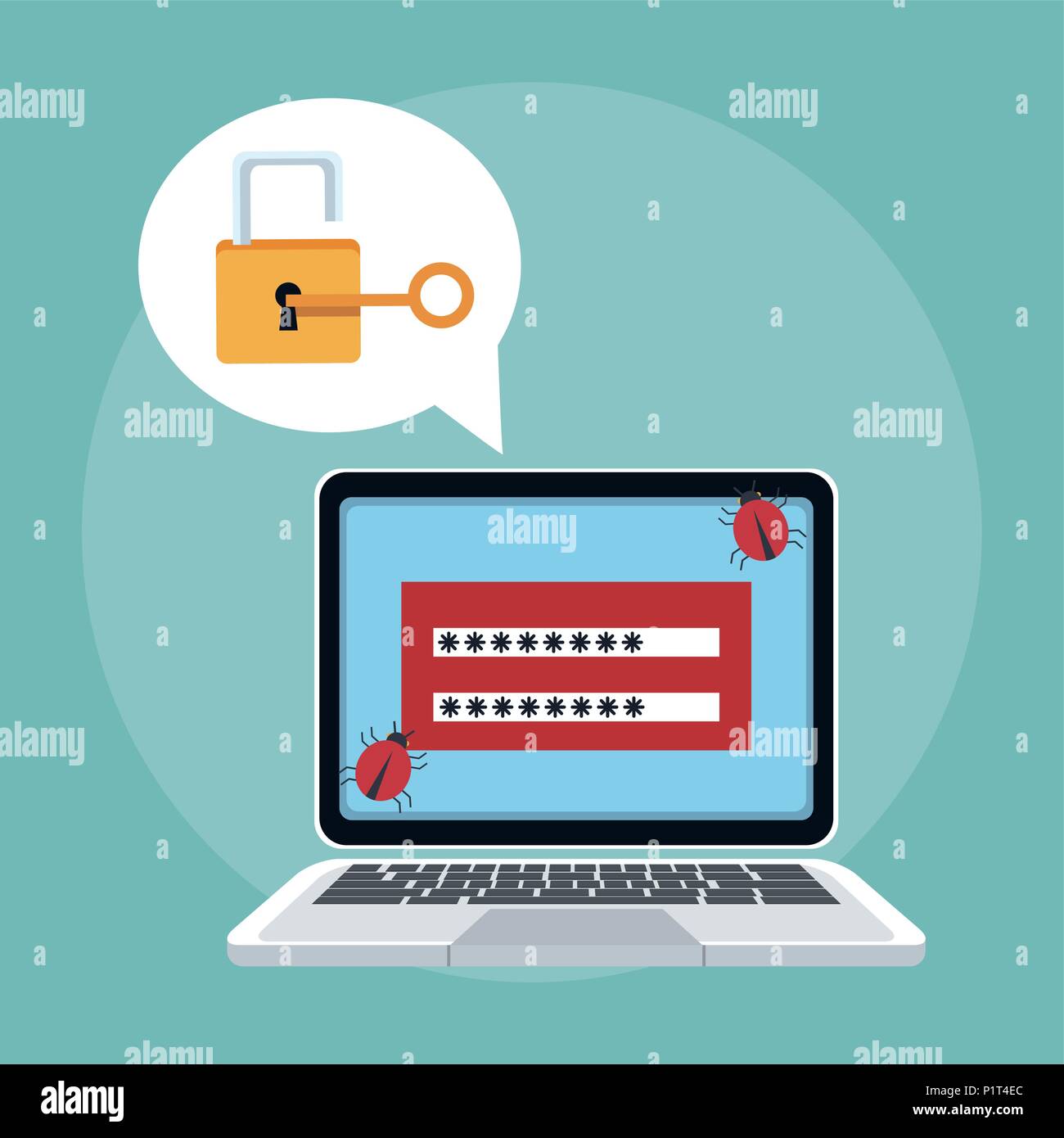 Security system technology Stock Vector Image & Art - Alamy
