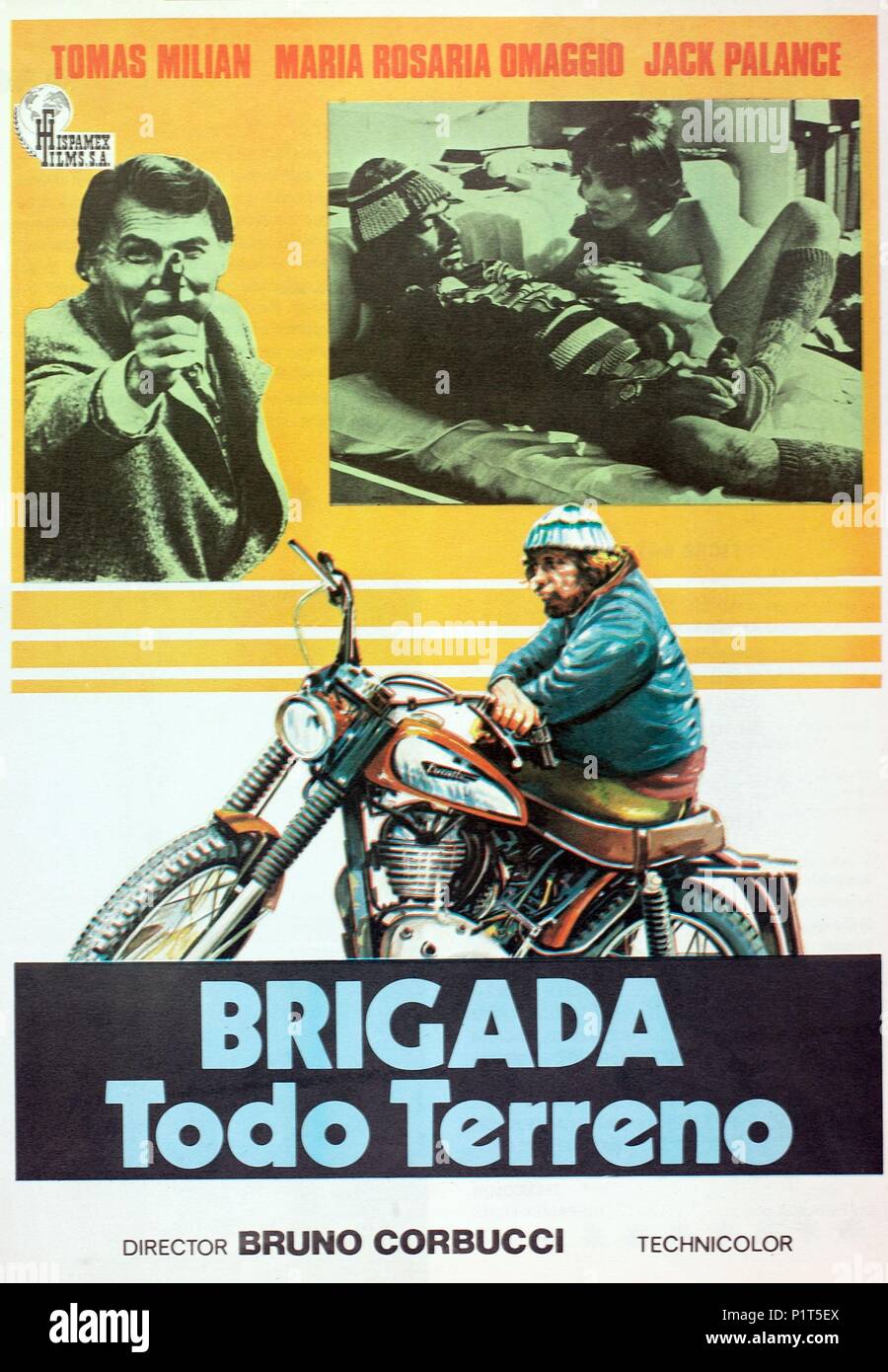 Original Film Title: SQUADRA ANTISCIPPO. English Title: COP IN BLUE JEANS,  THE. Film Director: BRUNO CORBUCCI. Year: 1976. Credit: CINEMASTER / Album  Stock Photo - Alamy