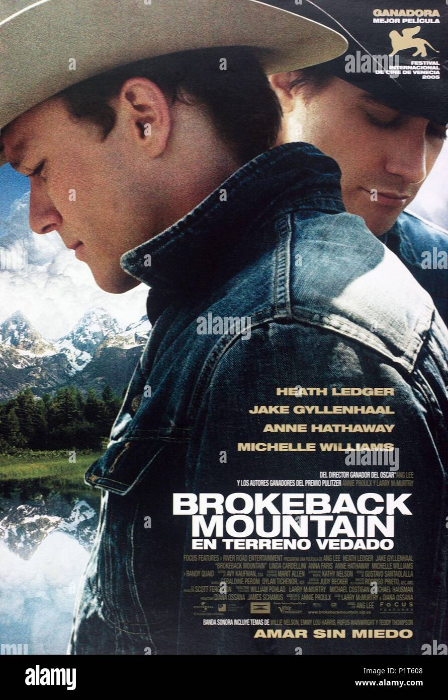 Original Film Title: BROKEBACK MOUNTAIN.  English Title: BROKEBACK MOUNTAIN.  Film Director: ANG LEE.  Year: 2005. Credit: UNIVERSAL STUDIOS / Album Stock Photo