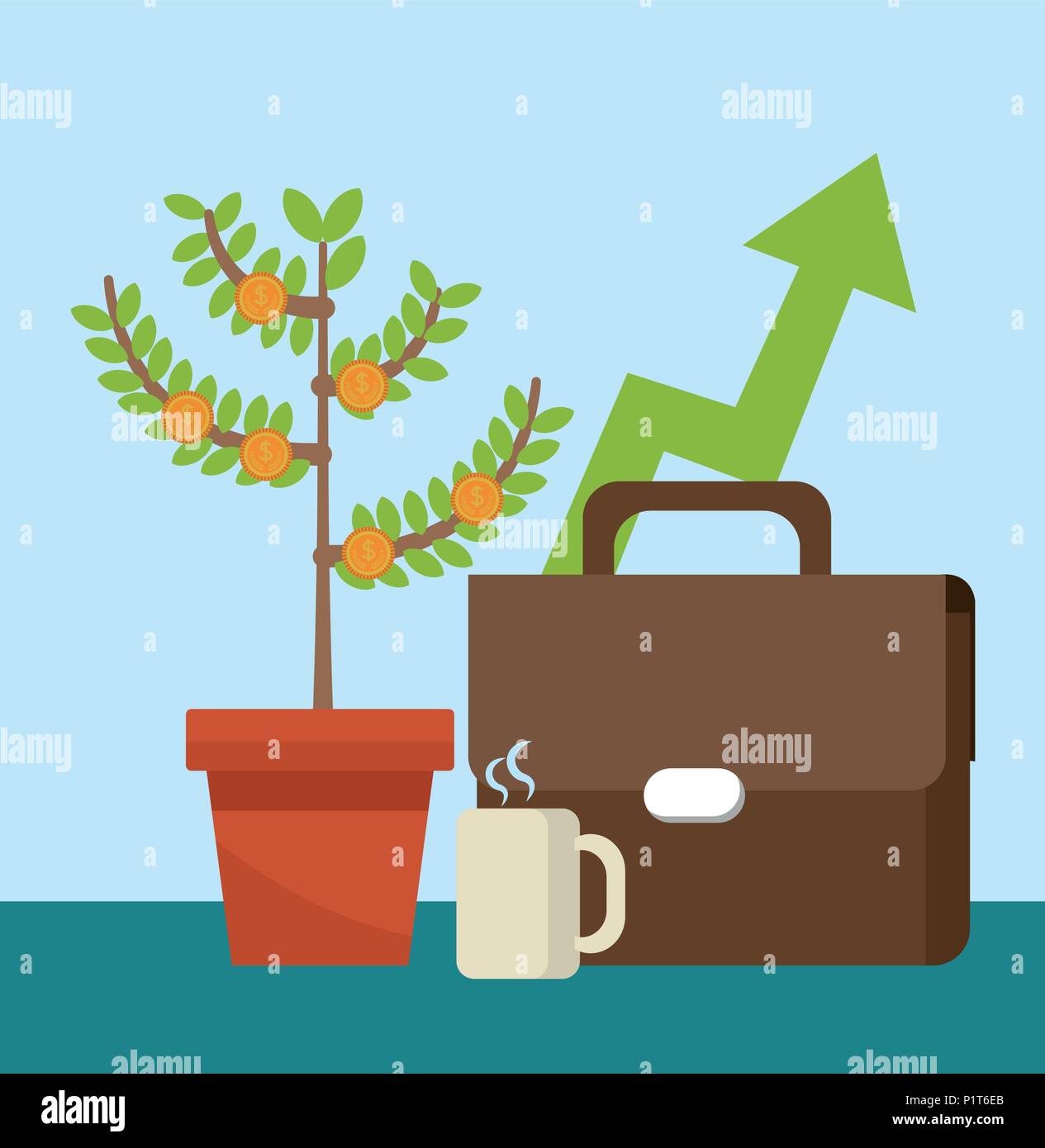 Business and money Stock Vector Image & Art - Alamy