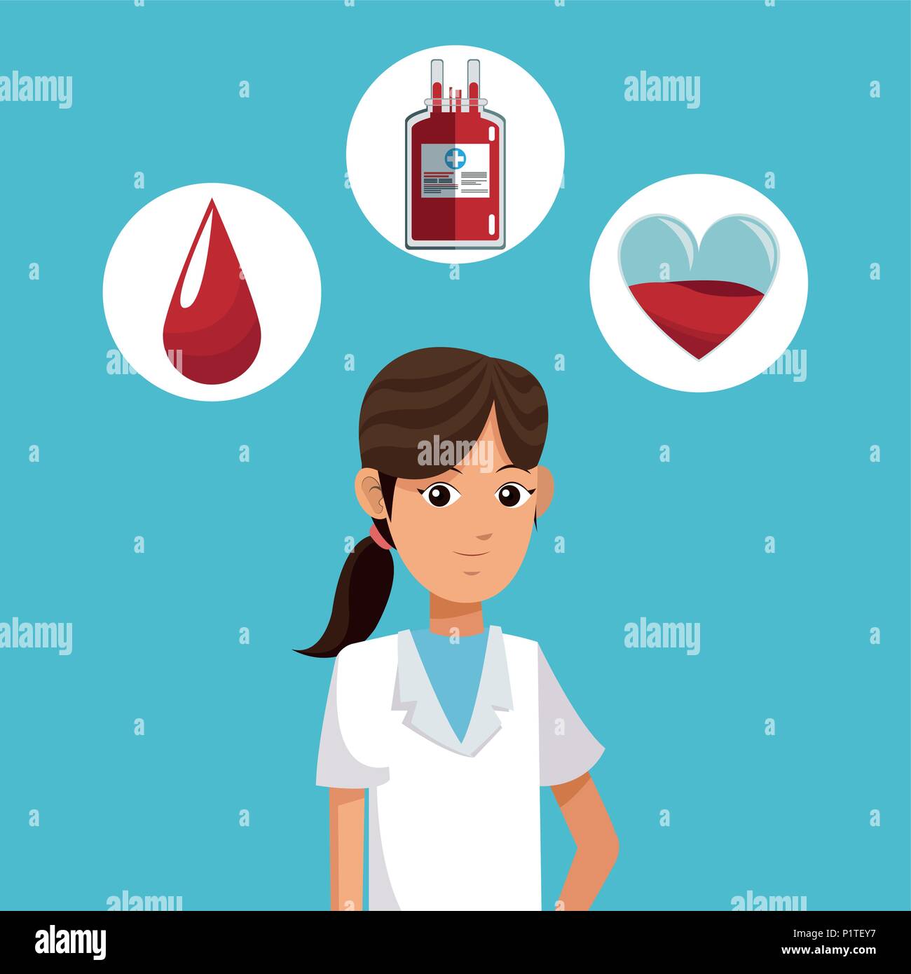 Blood donation campaign Stock Vector Image & Art - Alamy
