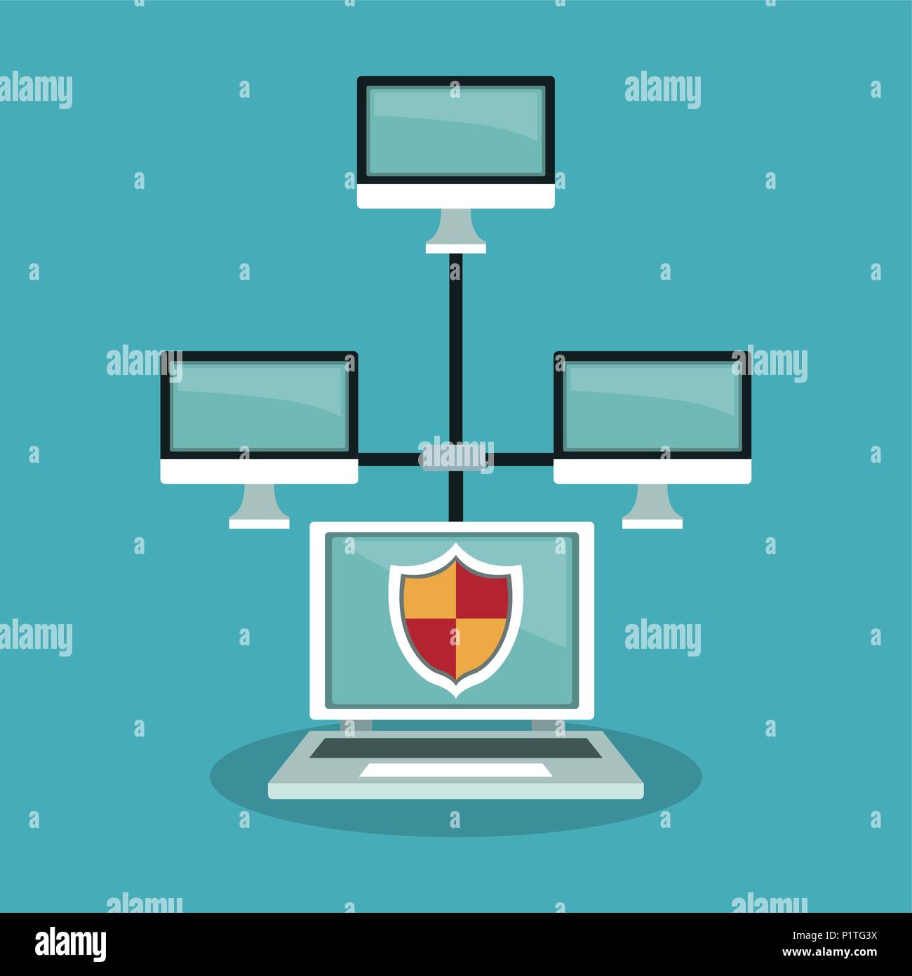 Security system technology Stock Vector Image & Art - Alamy